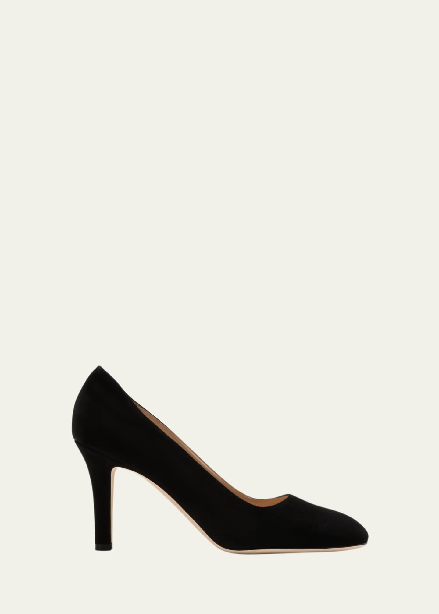 Manolo Blahnik Verin Suede Stiletto Pumps Image 1 of 5