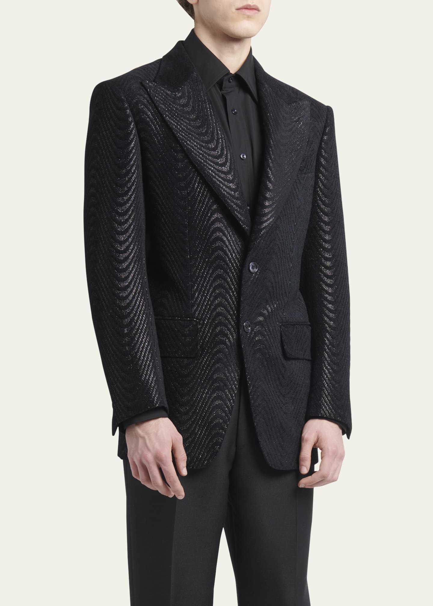 TOM FORD Men s Atticus Spiral Jacquard Cocktail Jacket Bergdorf