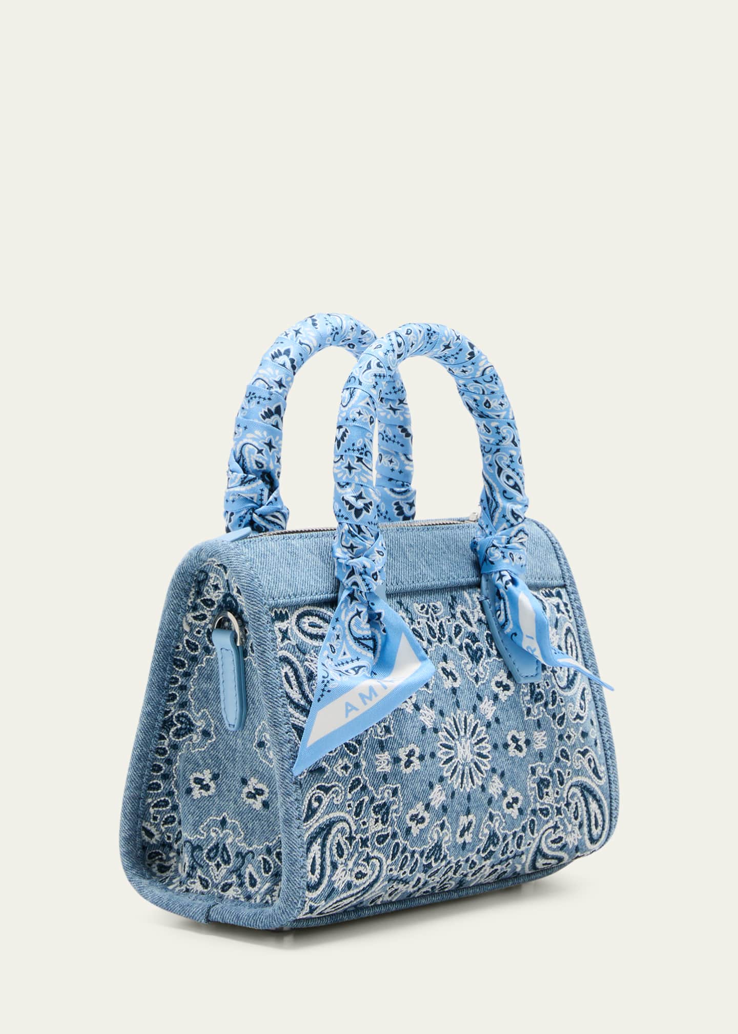Jacquemus blue online flower bag