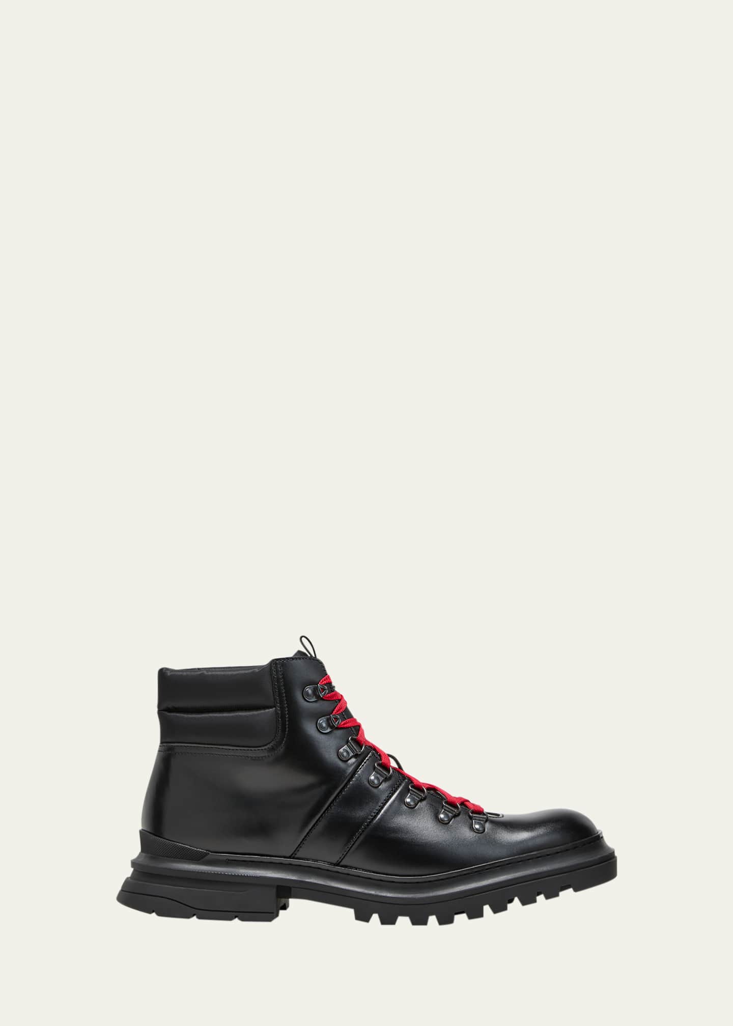 Aquatalia Men s Edwin Weatherproof Leather Lace Up Ankle Boots Black Men s 12D Boots Ankle Boots Booties