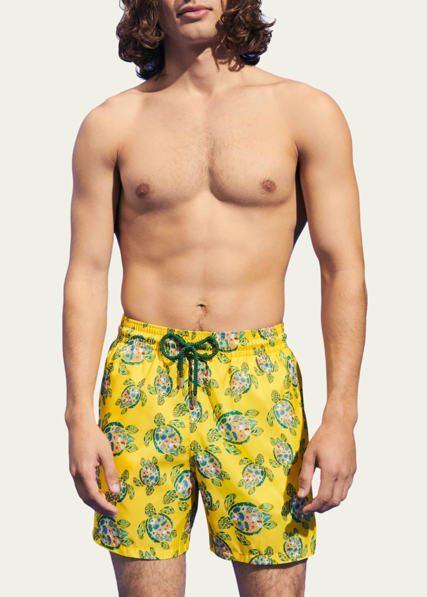 Vilebrequin Men s Allover Turtle Print Swim Shorts