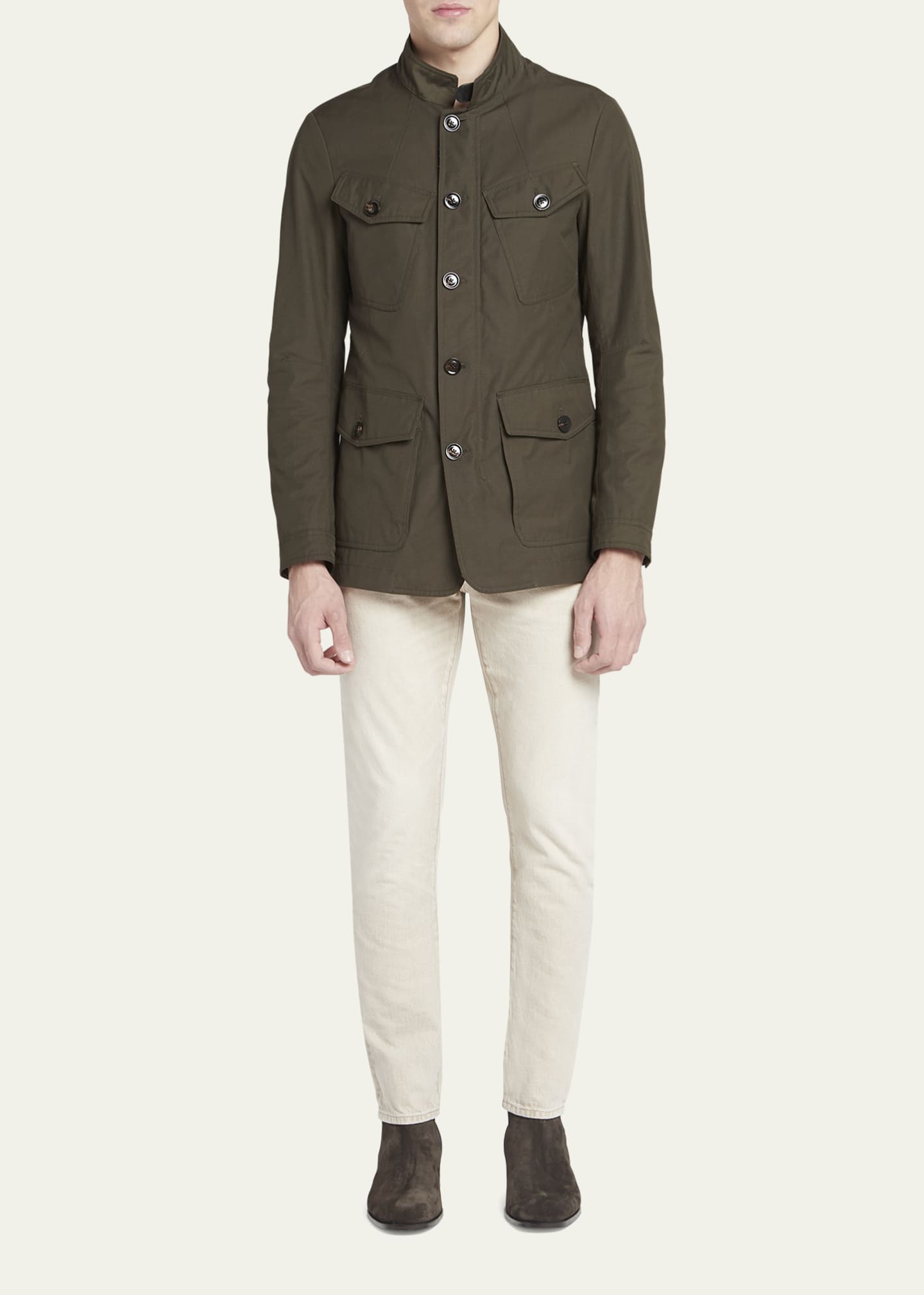 TOM FORD Men's FourPocket Field Jacket Bergdorf Goodman