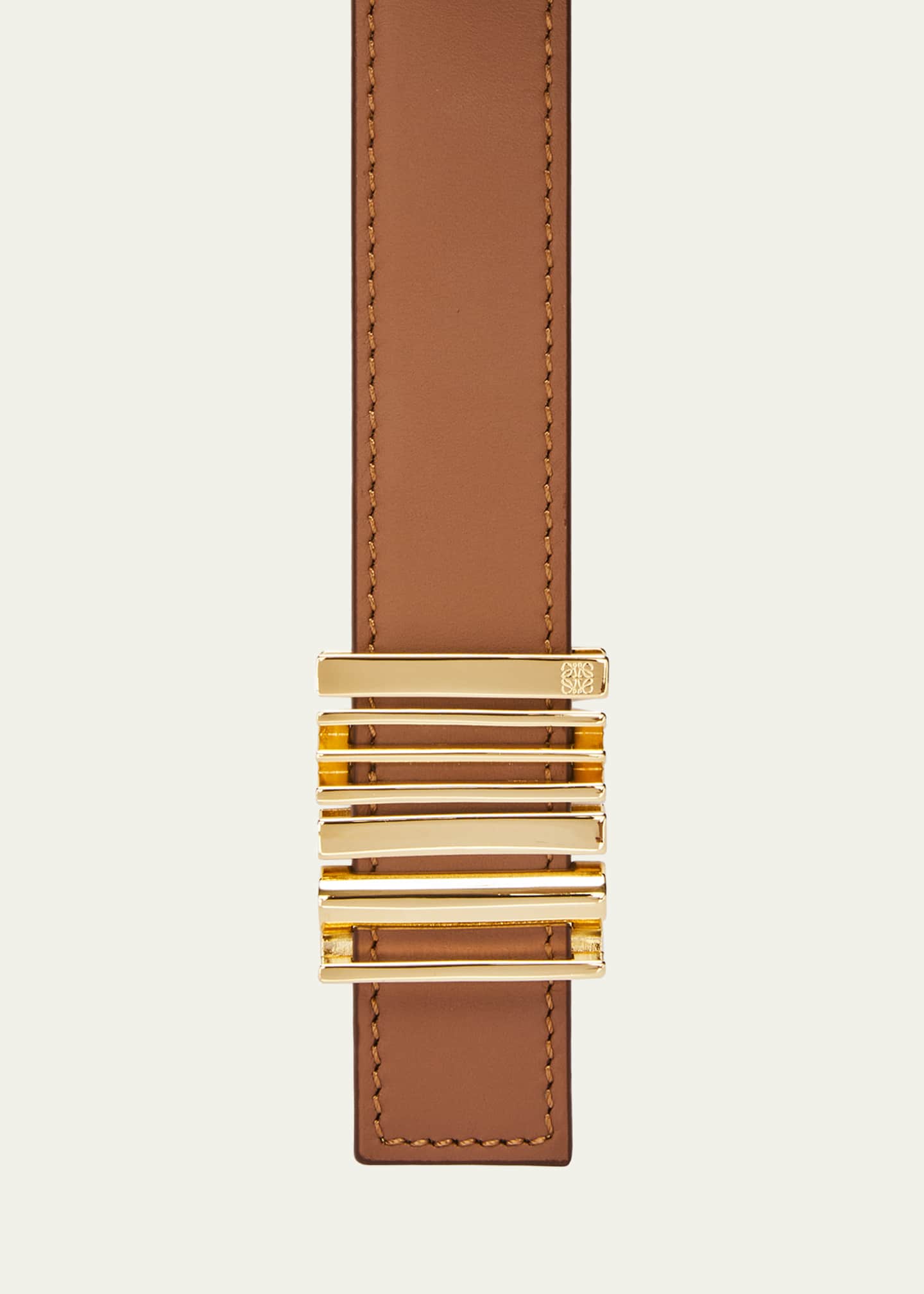 Loewe Graphic Buckle Leather Belt Image 4 of 4