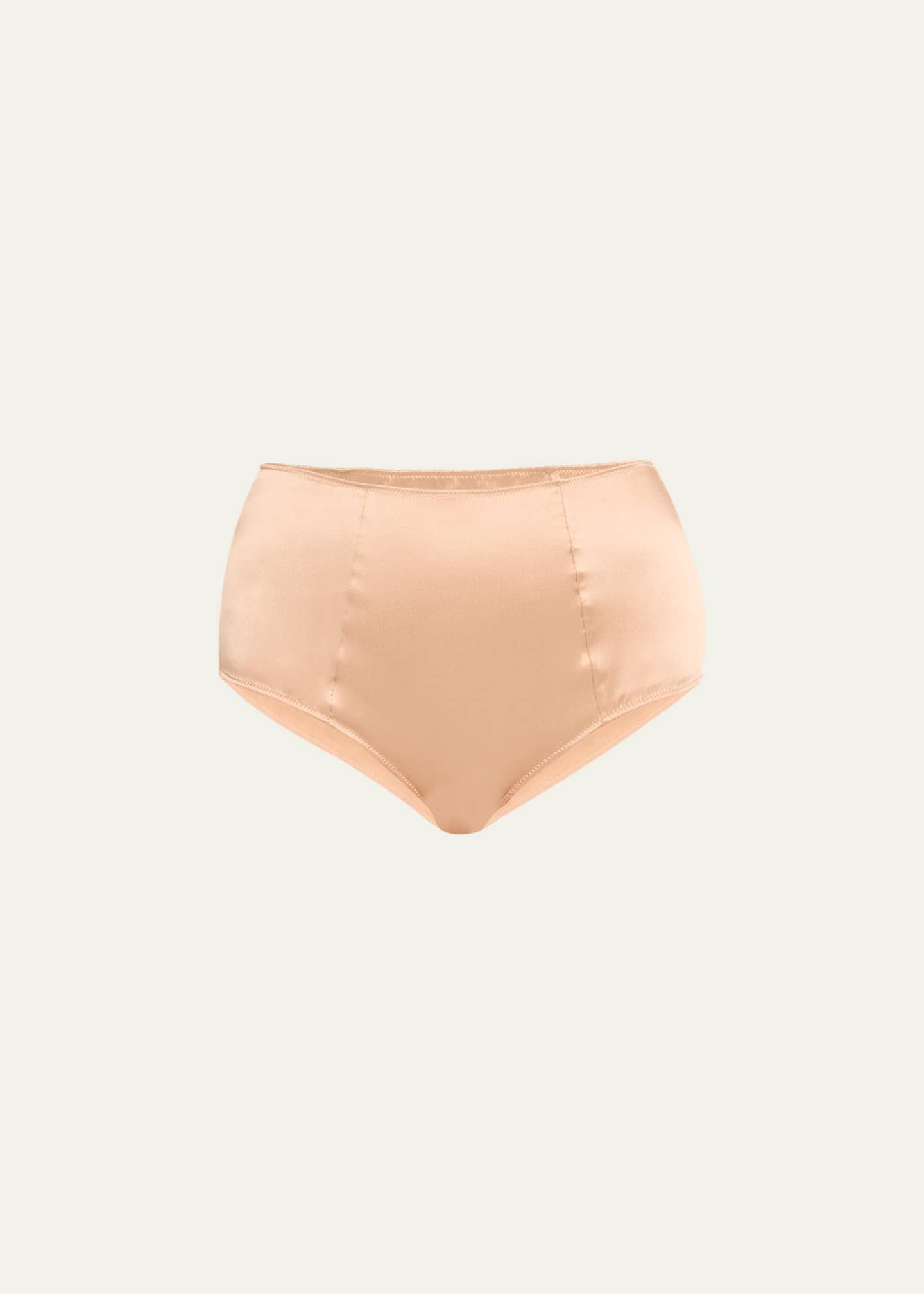 Kiki De Montparnasse Tous Les Jours HighRise Stretch Silk Panties