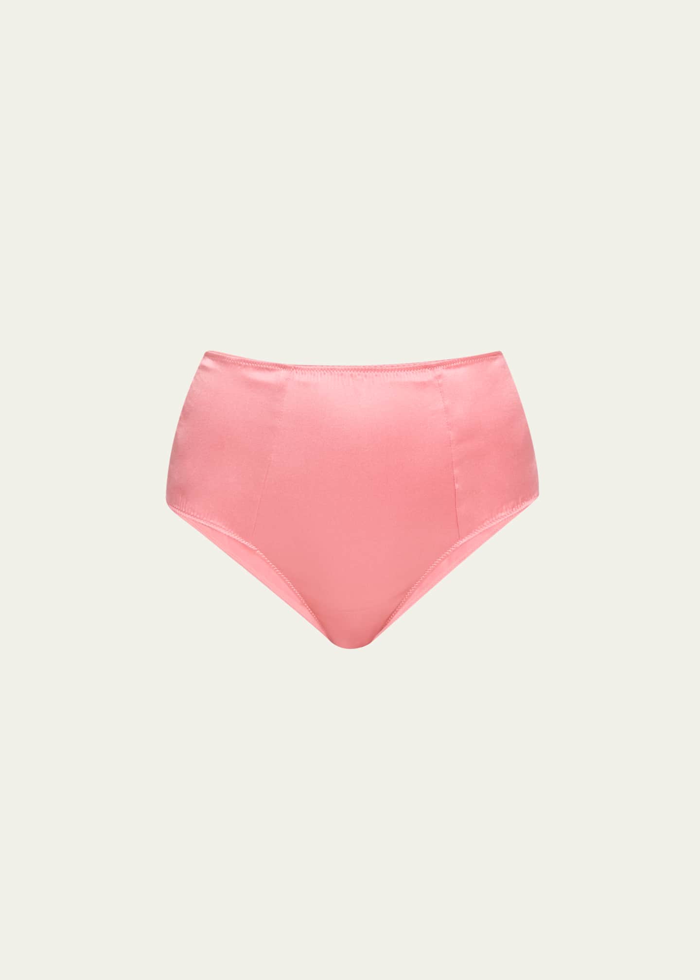 Kiki De Montparnasse Tous Les Jours High-Rise Stretch Silk Panties Image 1 of 4