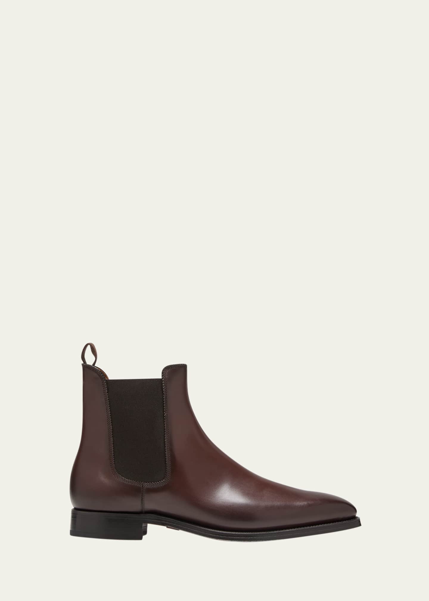 Ralph Label Men's Calf Leather Boots - Bergdorf Goodman