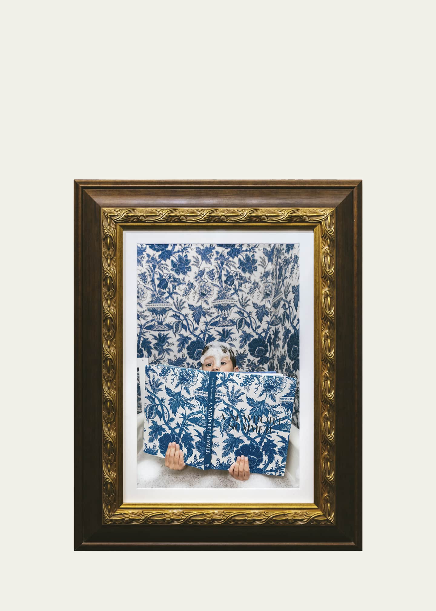 Nick Mele Fine Art "Bubble Bath Book" Photography Print Wall Art by