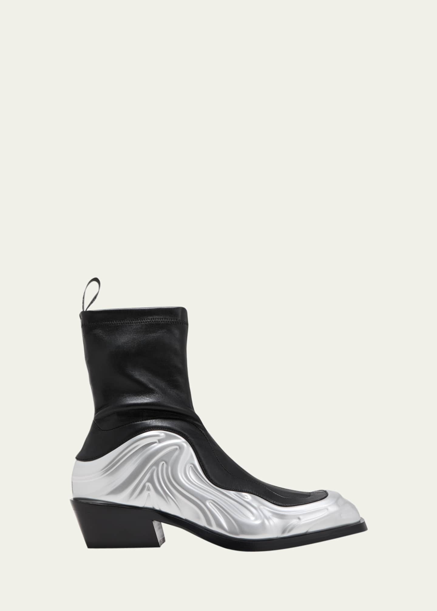 Versace Men s Solare 3D Stretch Ankle Boots Bergdorf Goodman