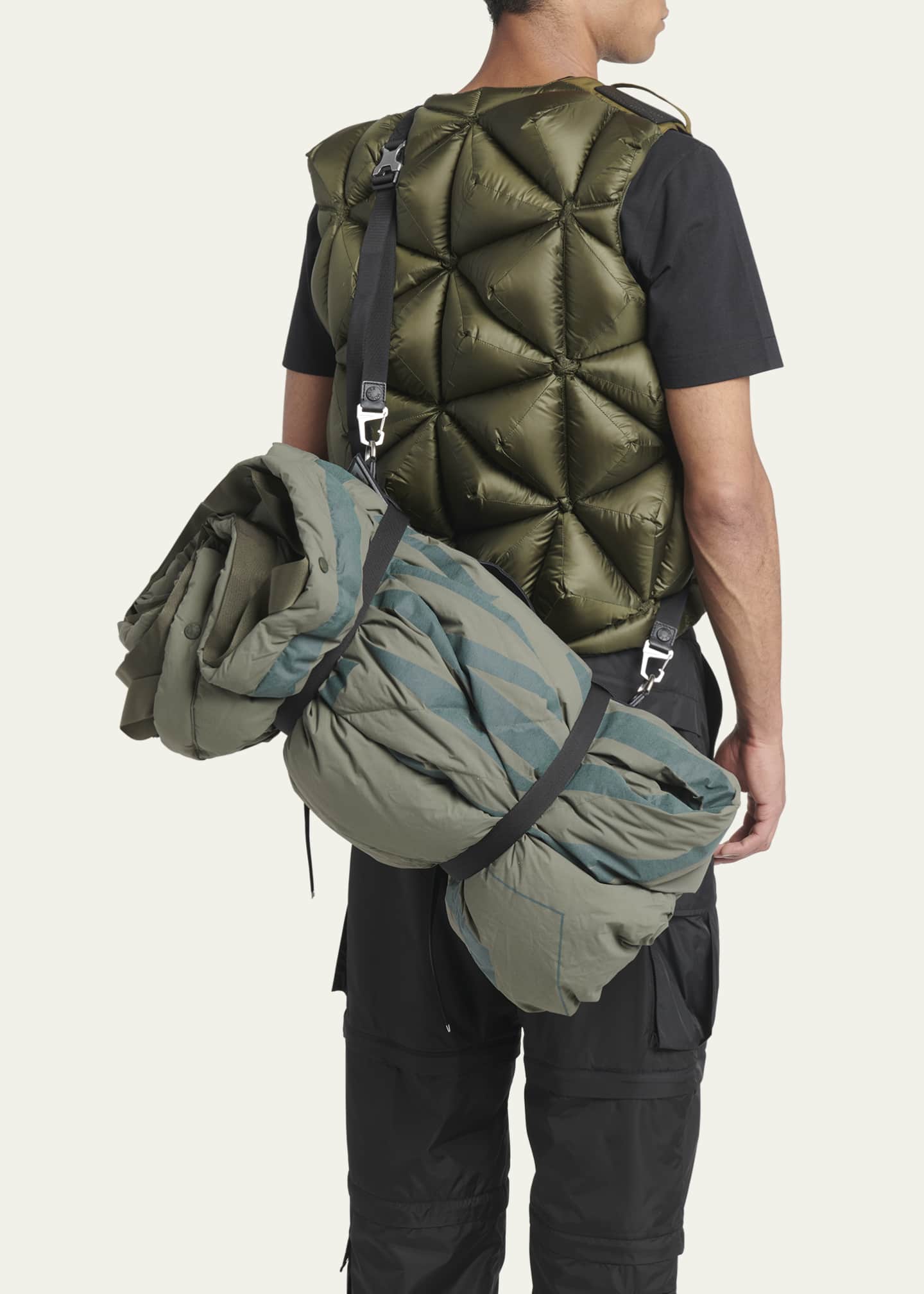 Moncler Genius Moncler x Pharrell Williams Quilted Logo Travel