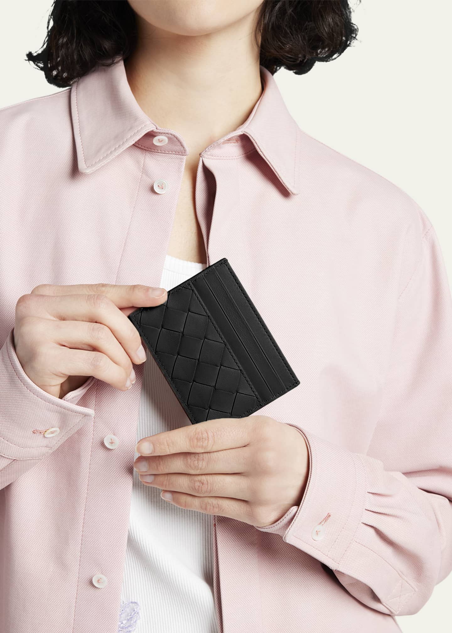 Bottega Veneta Intrecciato Credit Card Case Image 2 of 4