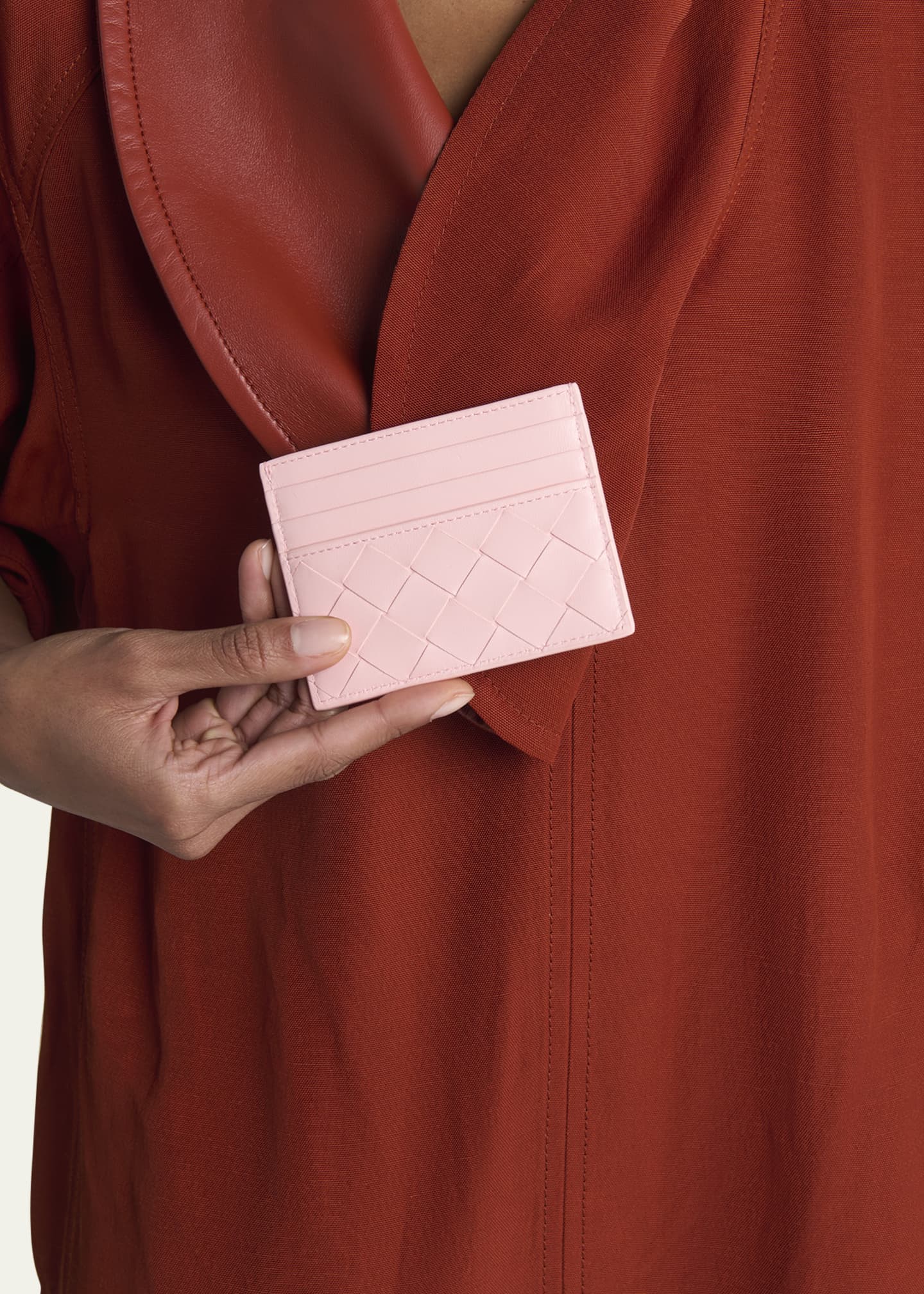 Bottega Veneta Intrecciato Credit Card Case Image 2 of 4