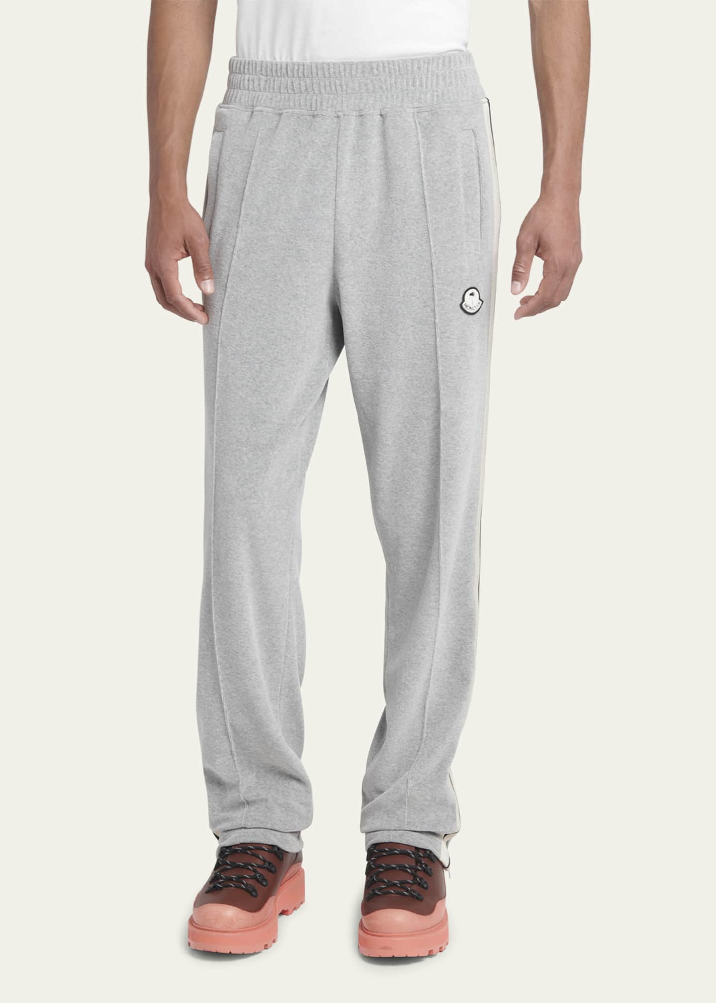 Moncler Genius Moncler x Palm Angels Men s Pintuck Jersey Track Pants