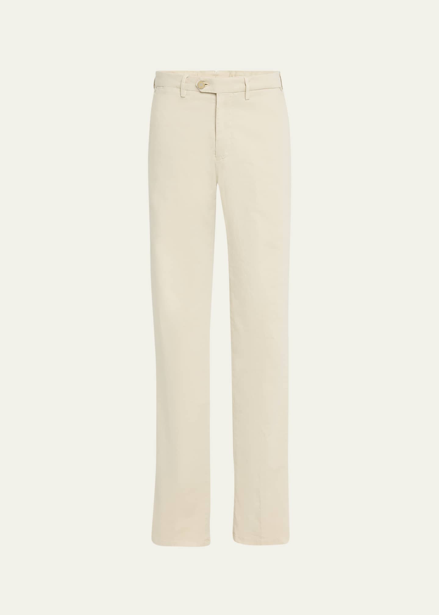 Marco Pescarolo Men's Supima Cotton Dress Pants Image 1 of 5