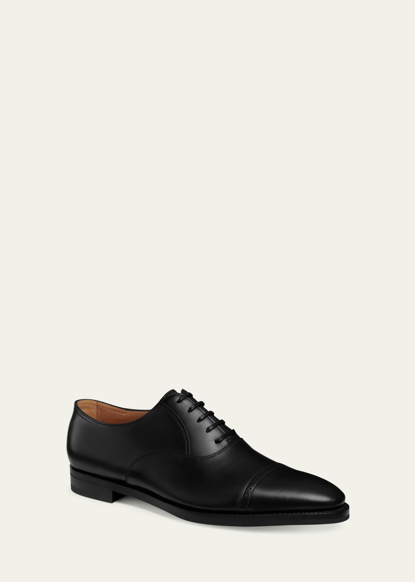 John Lobb Men's Bristol Cap-Toe Oxford Loafers Image 2 of 4