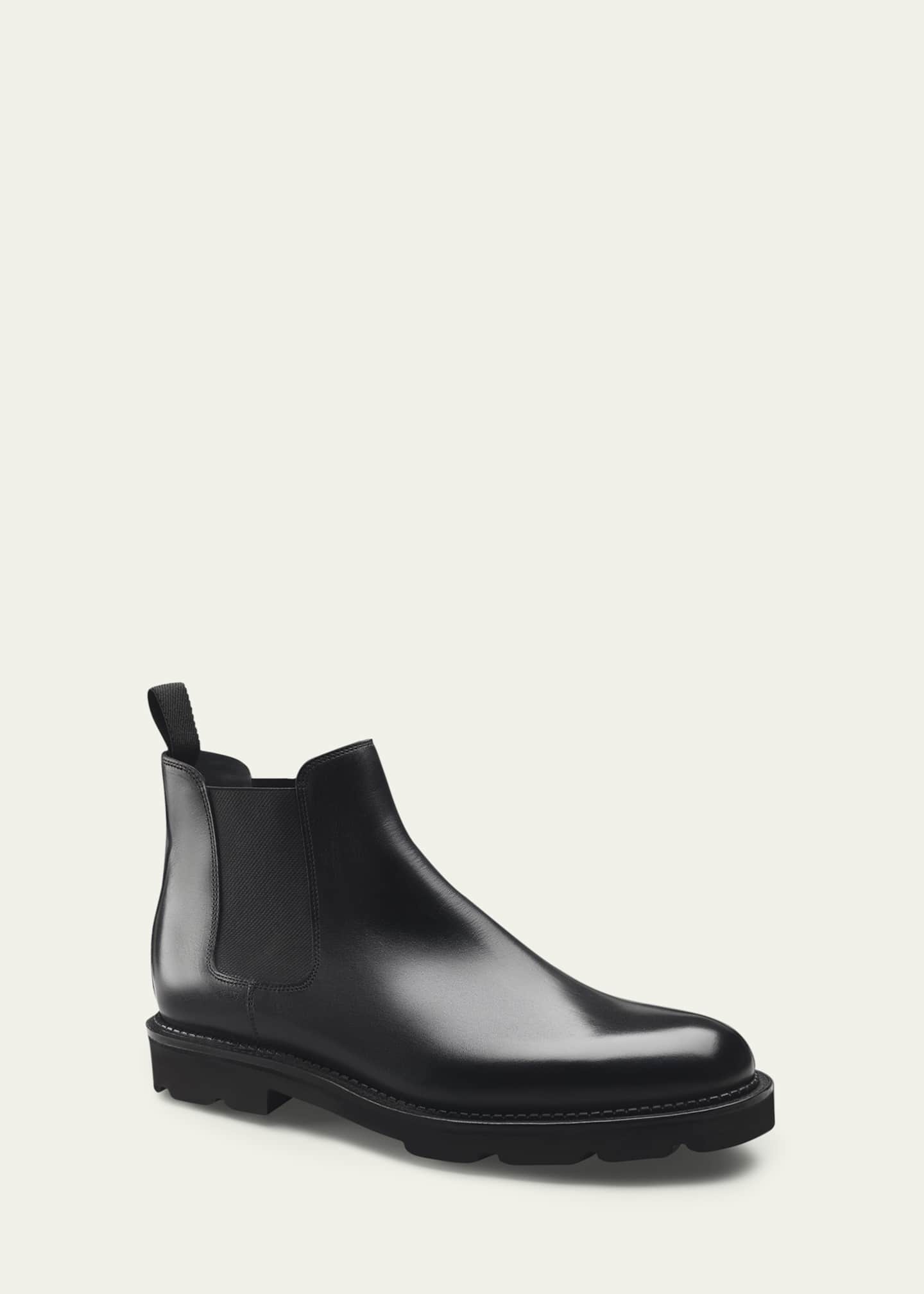 John Lobb Men's Lawry Leather Chelsea Boots Image 2 of 3