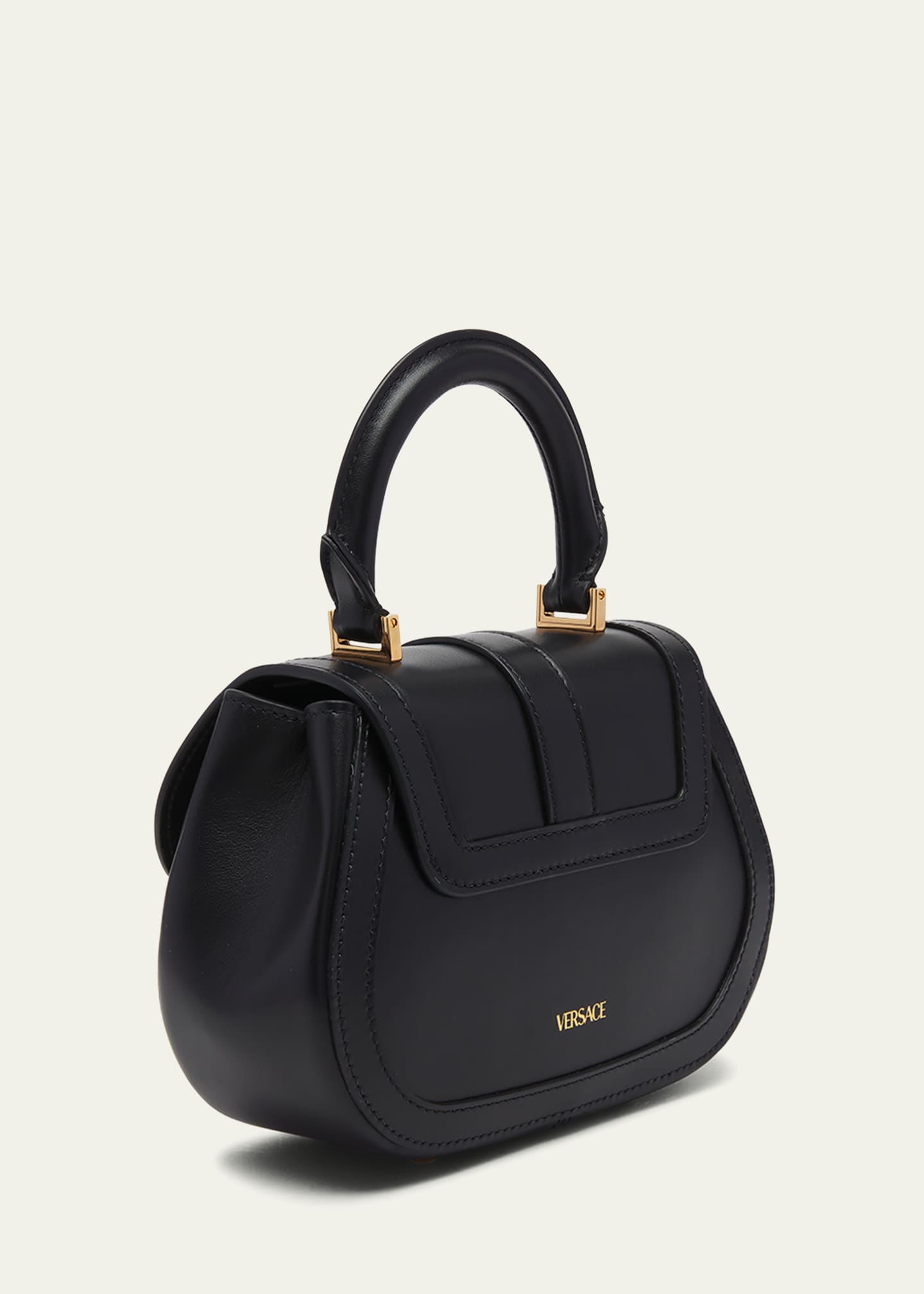 The Versace Unveils The Greca Goddess Top Handle Bag