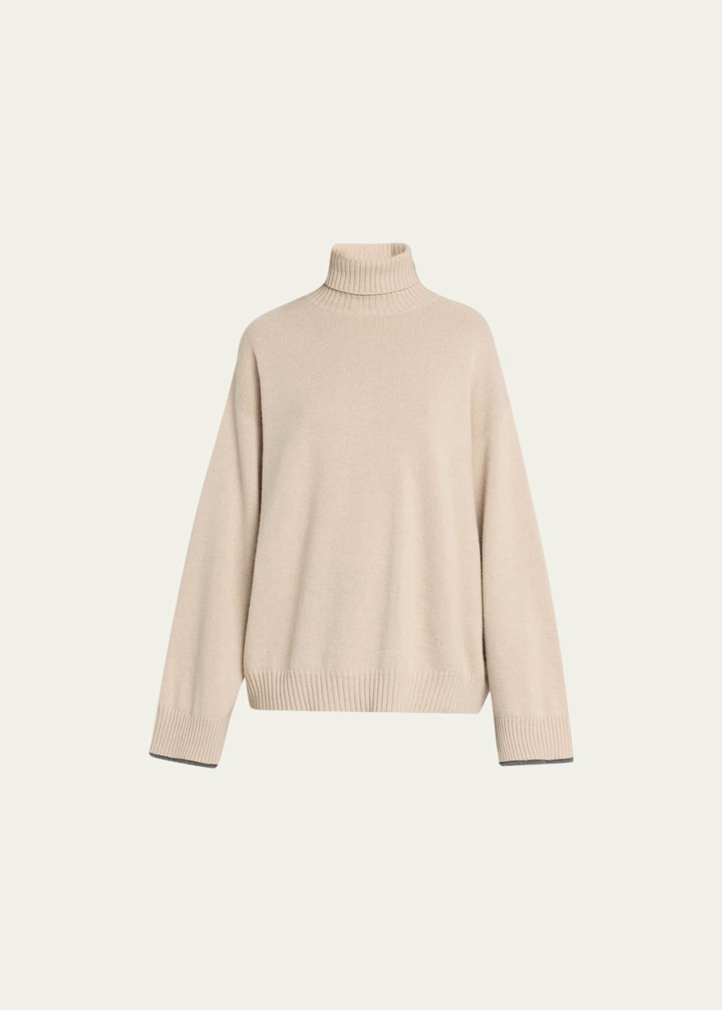 brunello cucinelli cashmere turtleneck sweater
