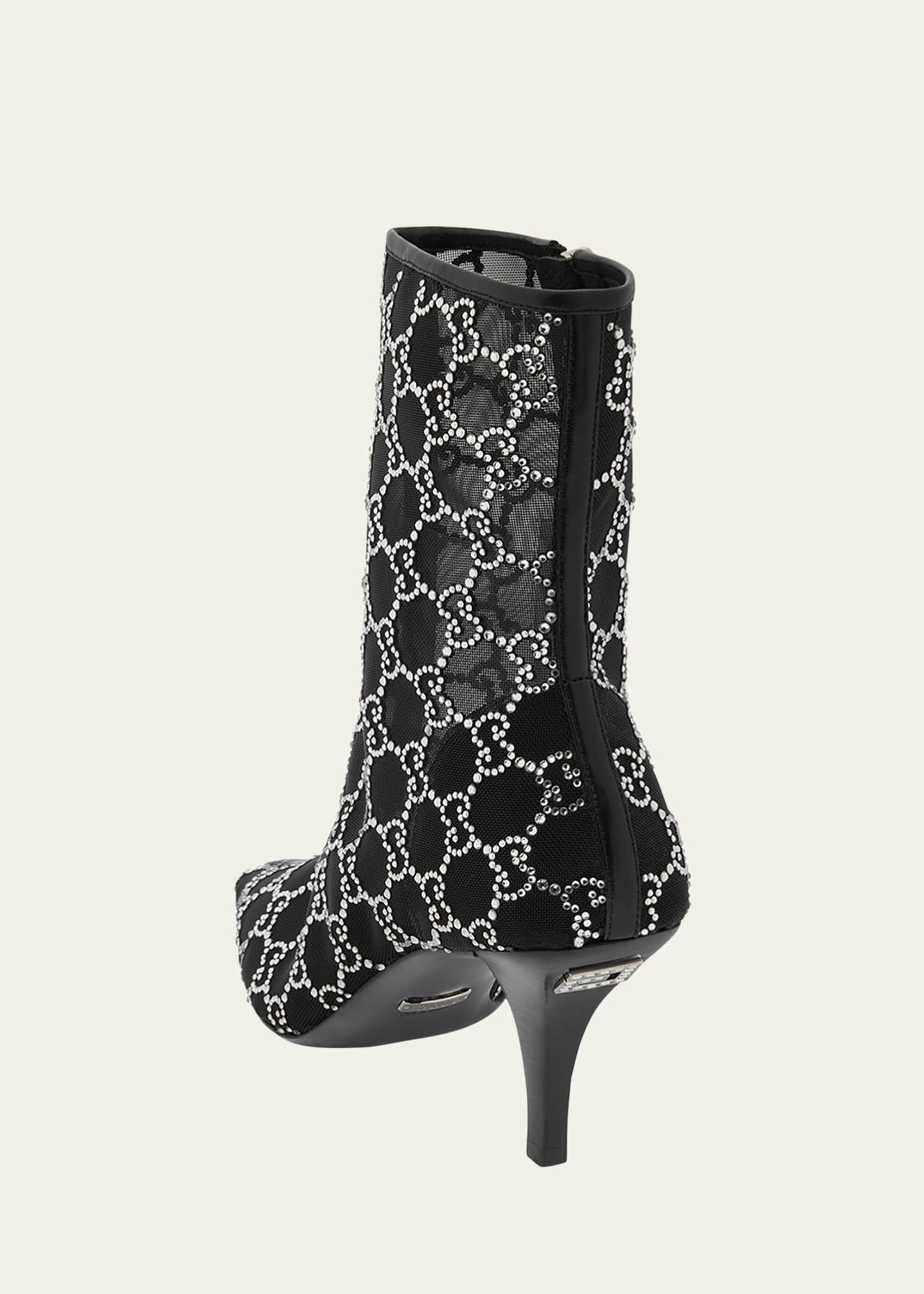 Gucci Women's GG Knit Demi Boots