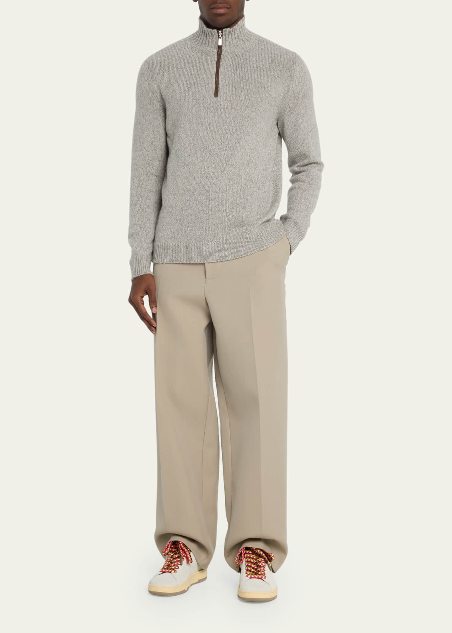 Lanvin low top suede sneaker cheap