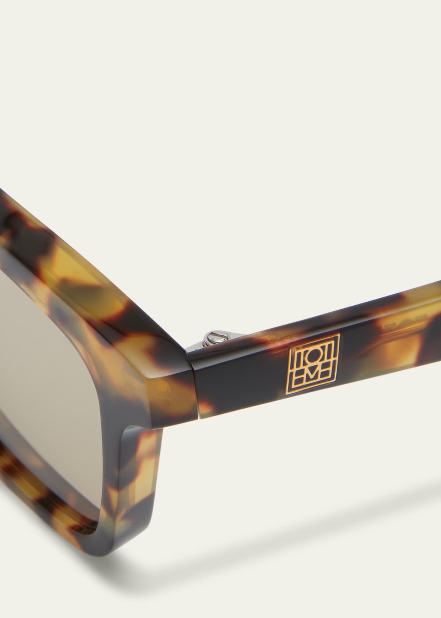 The Squares square-frame acetate sunglasses