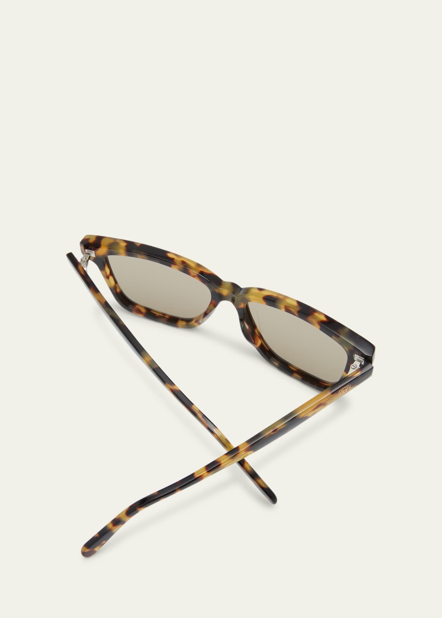 The Squares square-frame acetate sunglasses