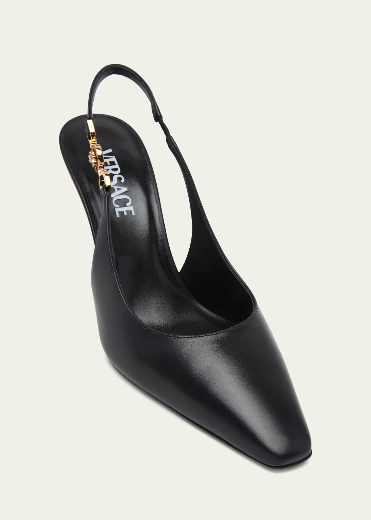 stiletto slingback pumps