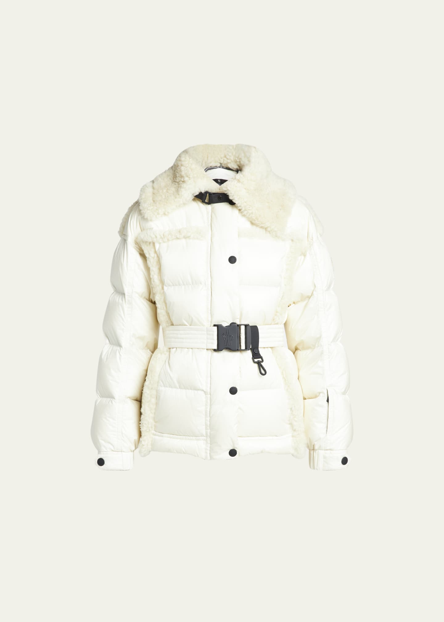 Moncler discount shearling jacket