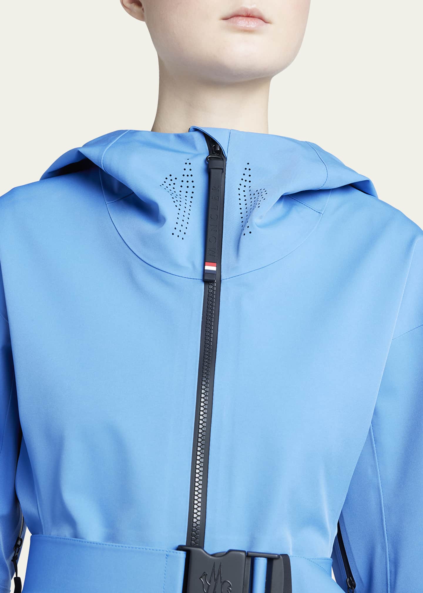 Moncler Grenoble Teche Belted Parka Jacket Image 4 of 4