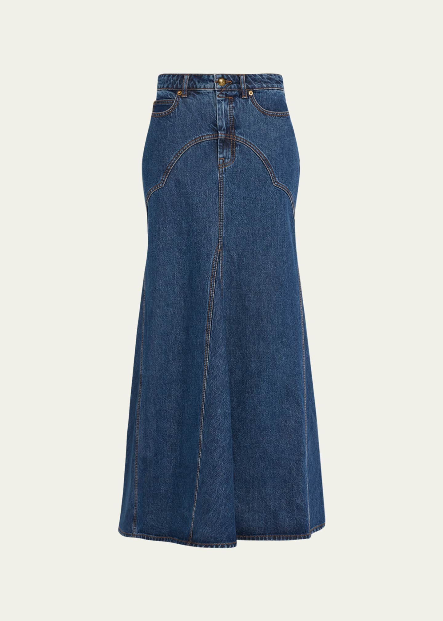 ZIMMERMAN denim skirt main image 1