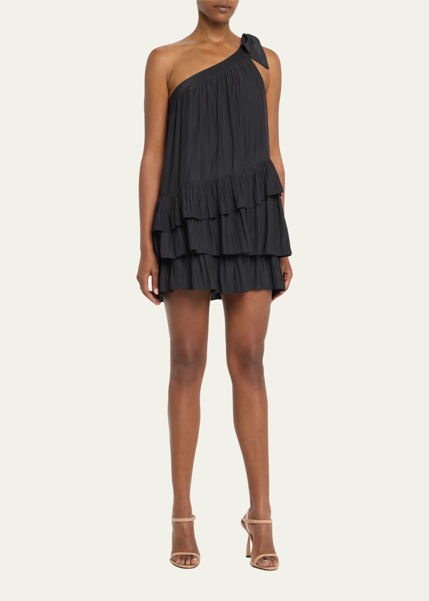 Ramy Brook Riley One Shoulder Mini Dress