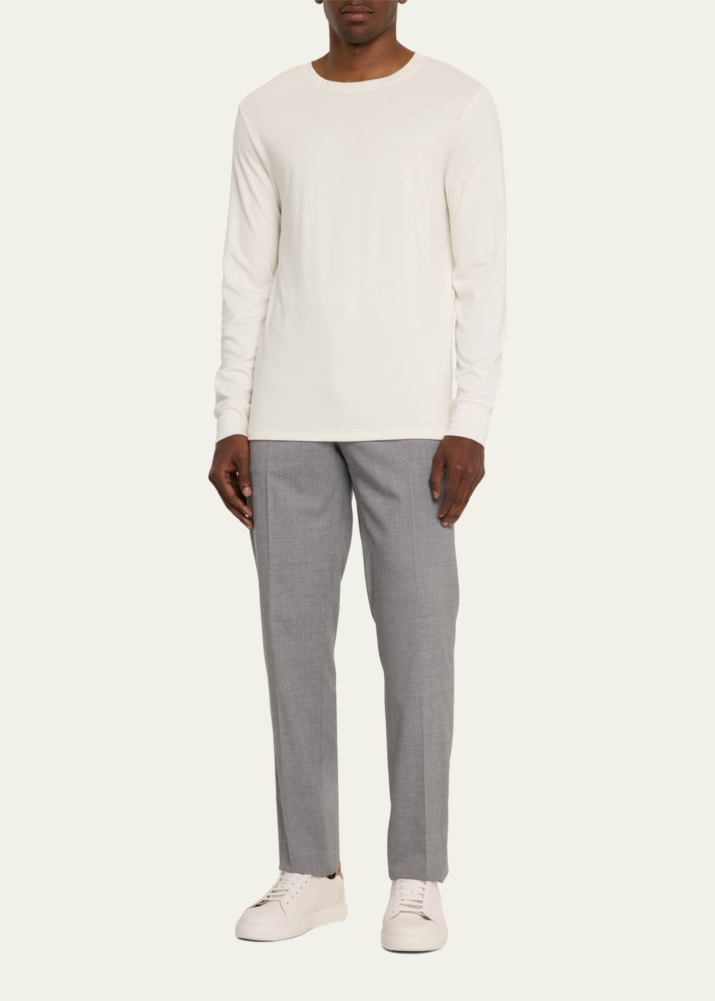 Incotex Men's Super 150s Wool Dress Pants Image 2 of 5