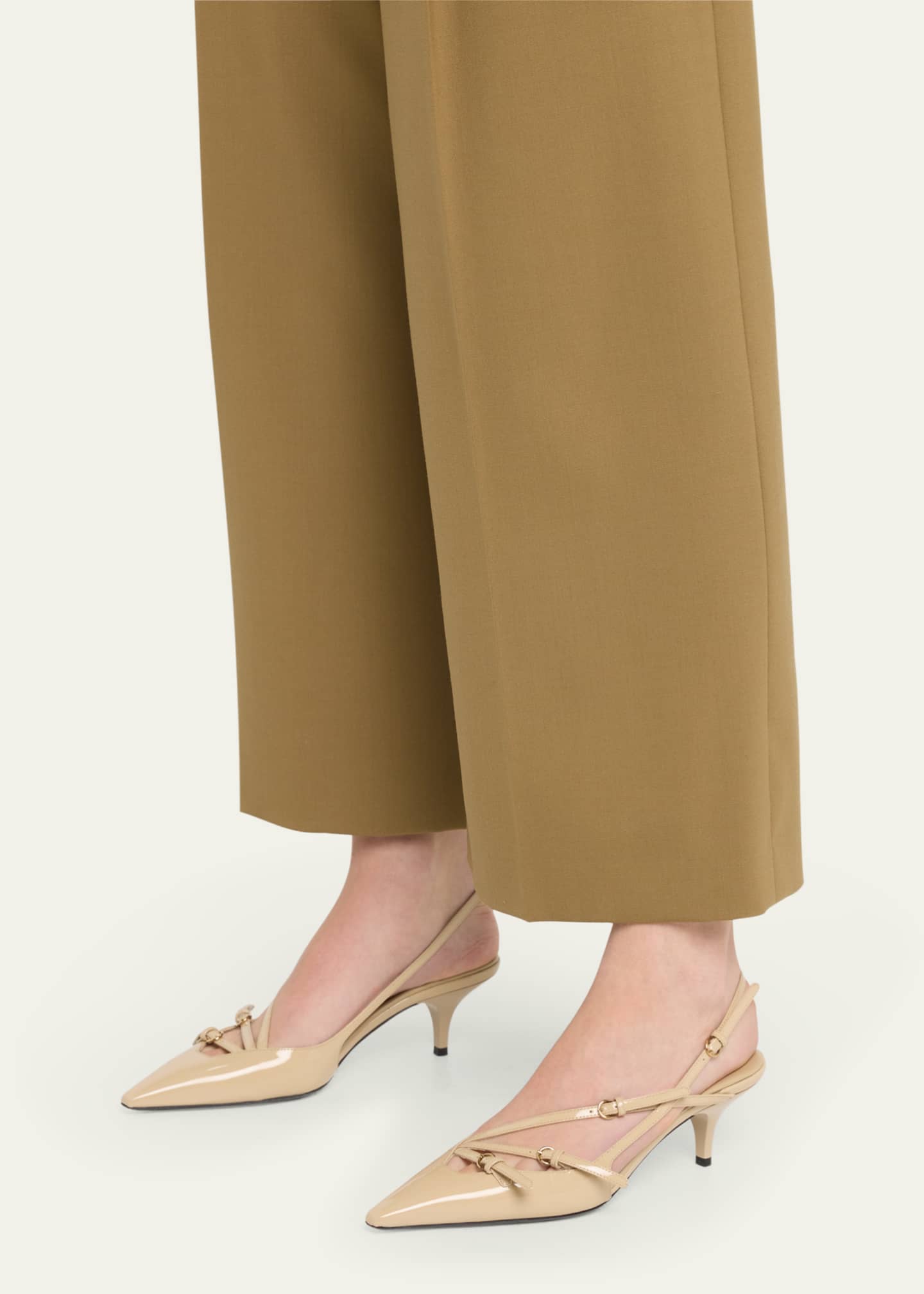 Miu miu discount slingback pumps