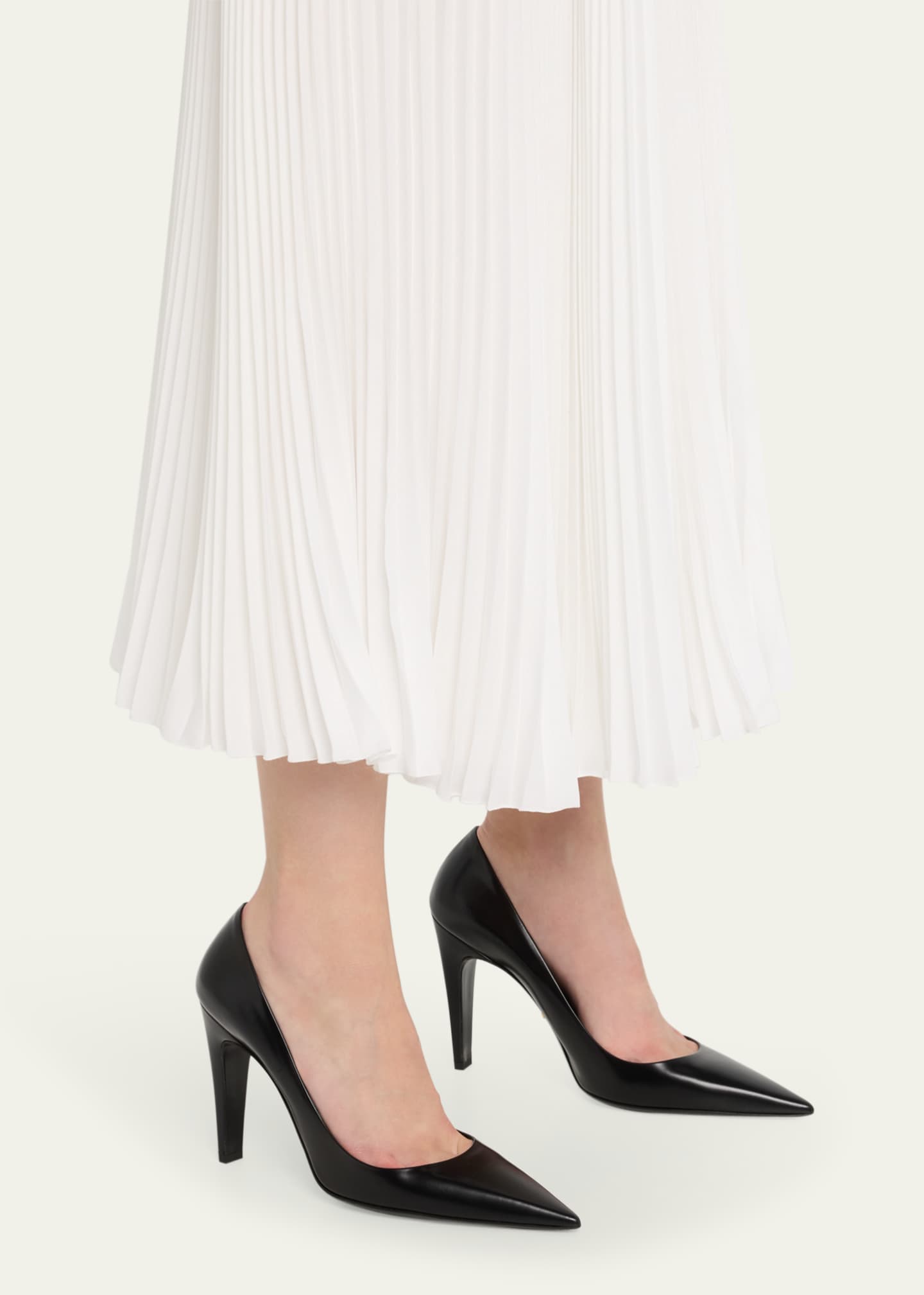 Prada Calfskin Leather Stiletto Pumps Bergdorf Goodman