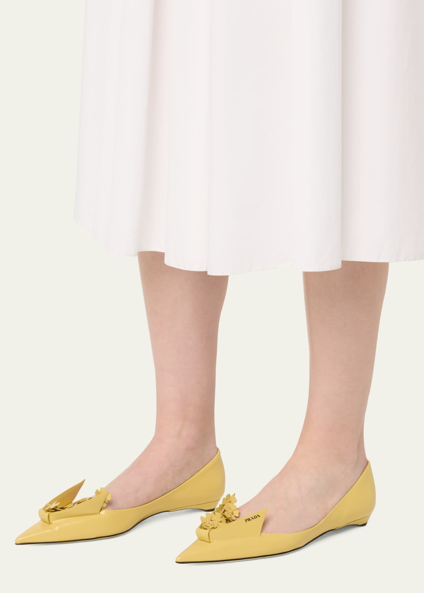 Prada ballet shoes online