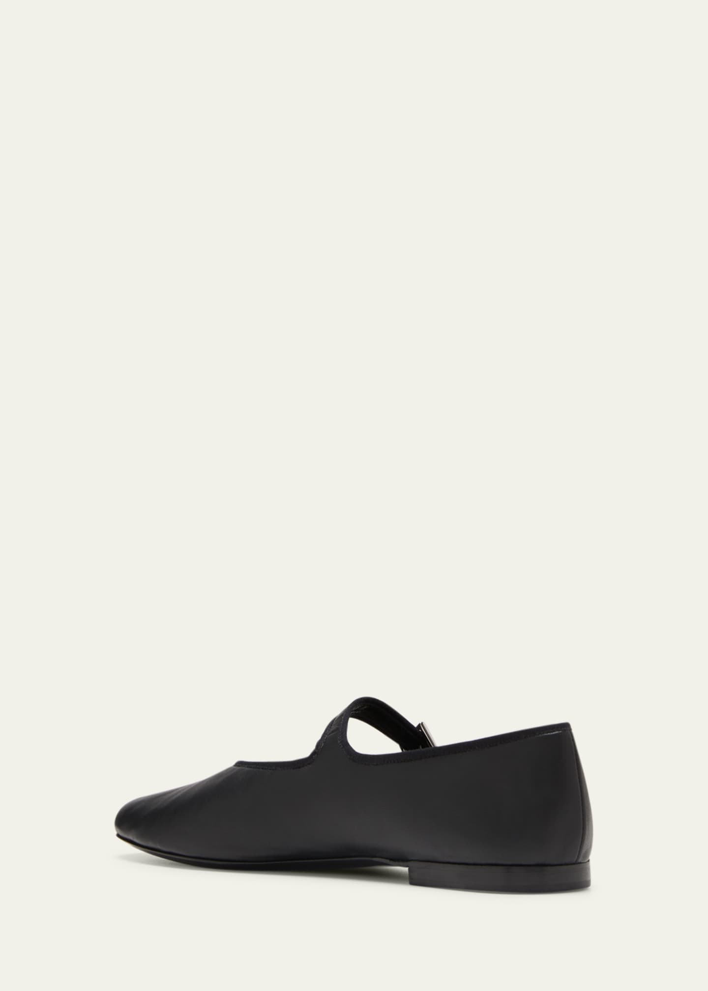 THE ROW Boheme Leather Mary Jane Ballerina Flats Bergdorf Goodman