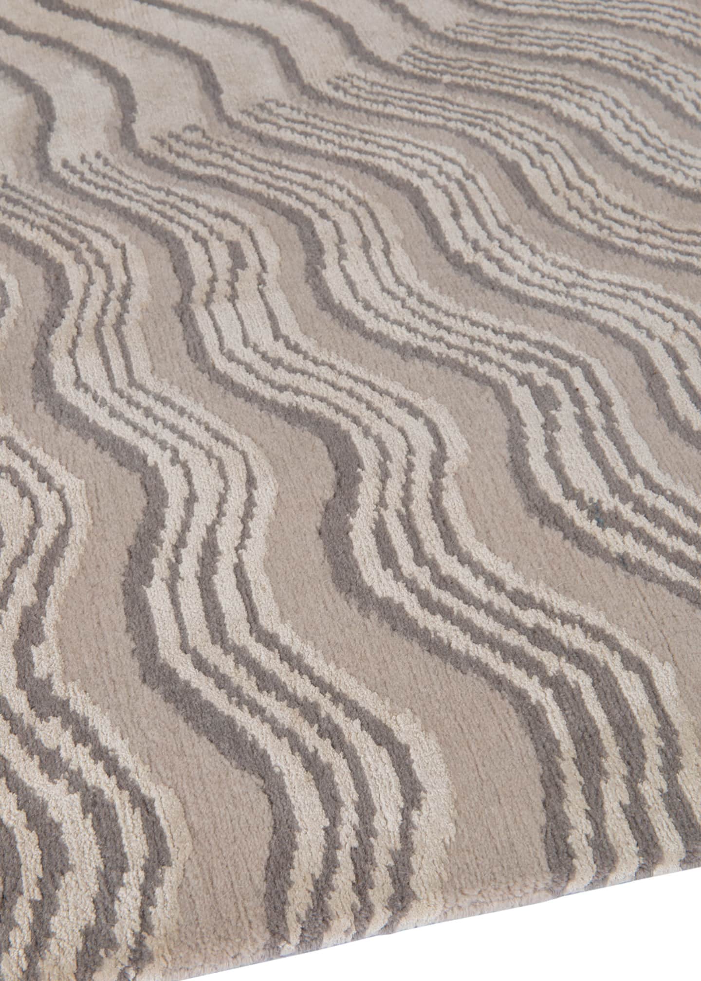 The Rug Company x Mary Katrantzou Sunray Nude Hand-Knotted Rug, 9' x 12' Image 3 of 3
