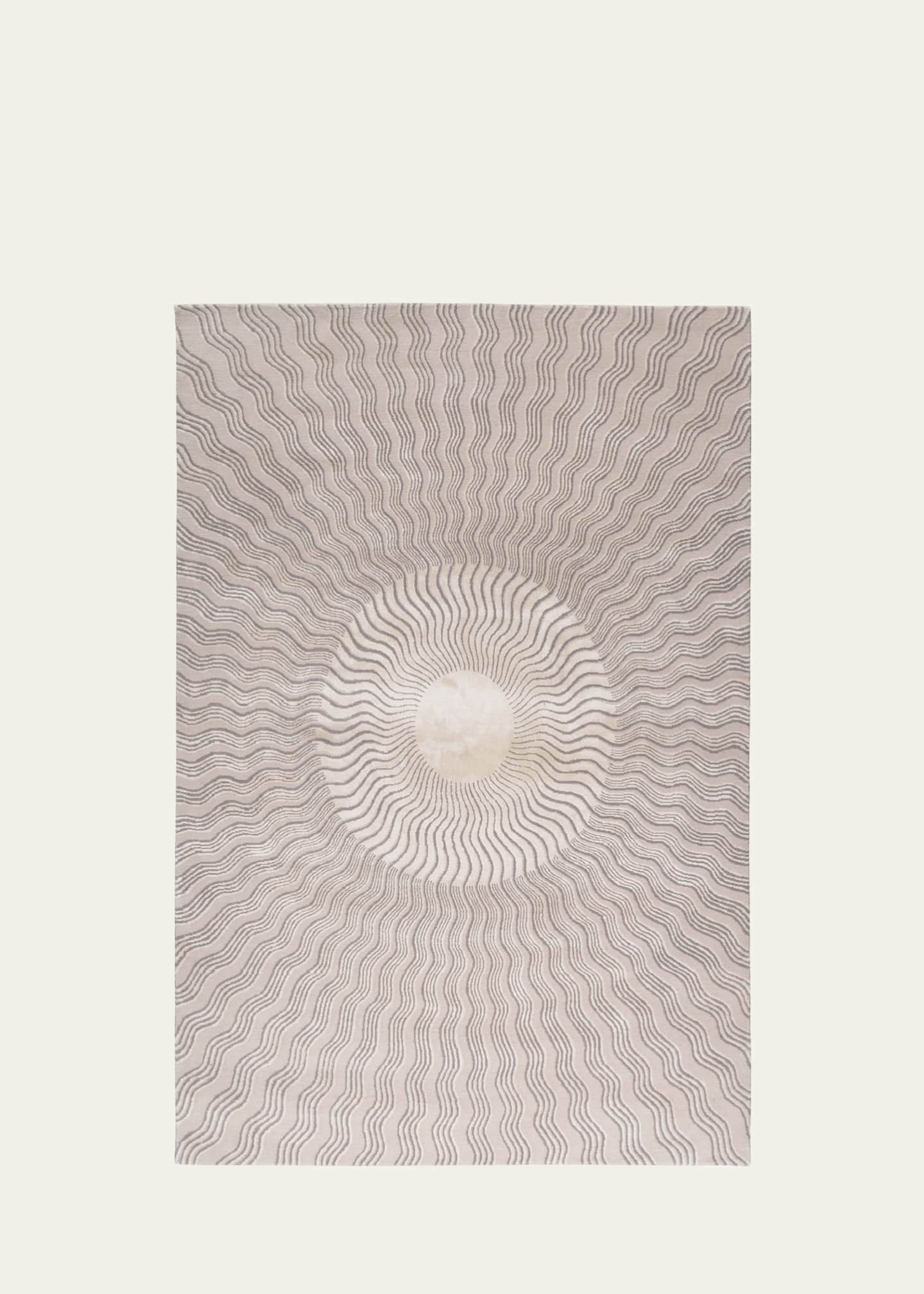 The Rug Company x Mary Katrantzou Sunray Nude Hand-Knotted Rug, 9' x 12' Image 1 of 3