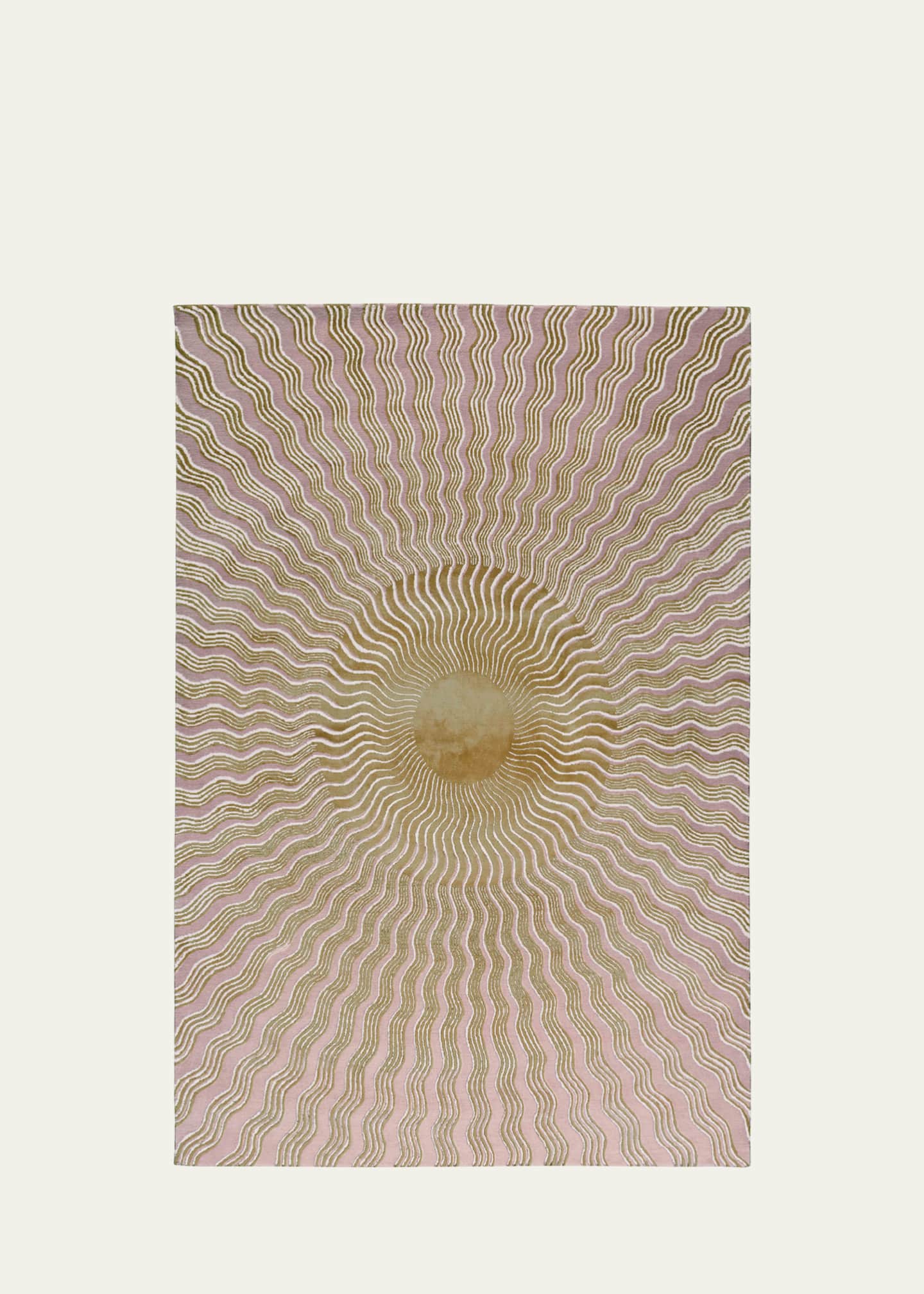 The Rug Company x Mary Katrantzou Sunray Pink Hand-Knotted Rug, 8' x 10' Image 1 of 4