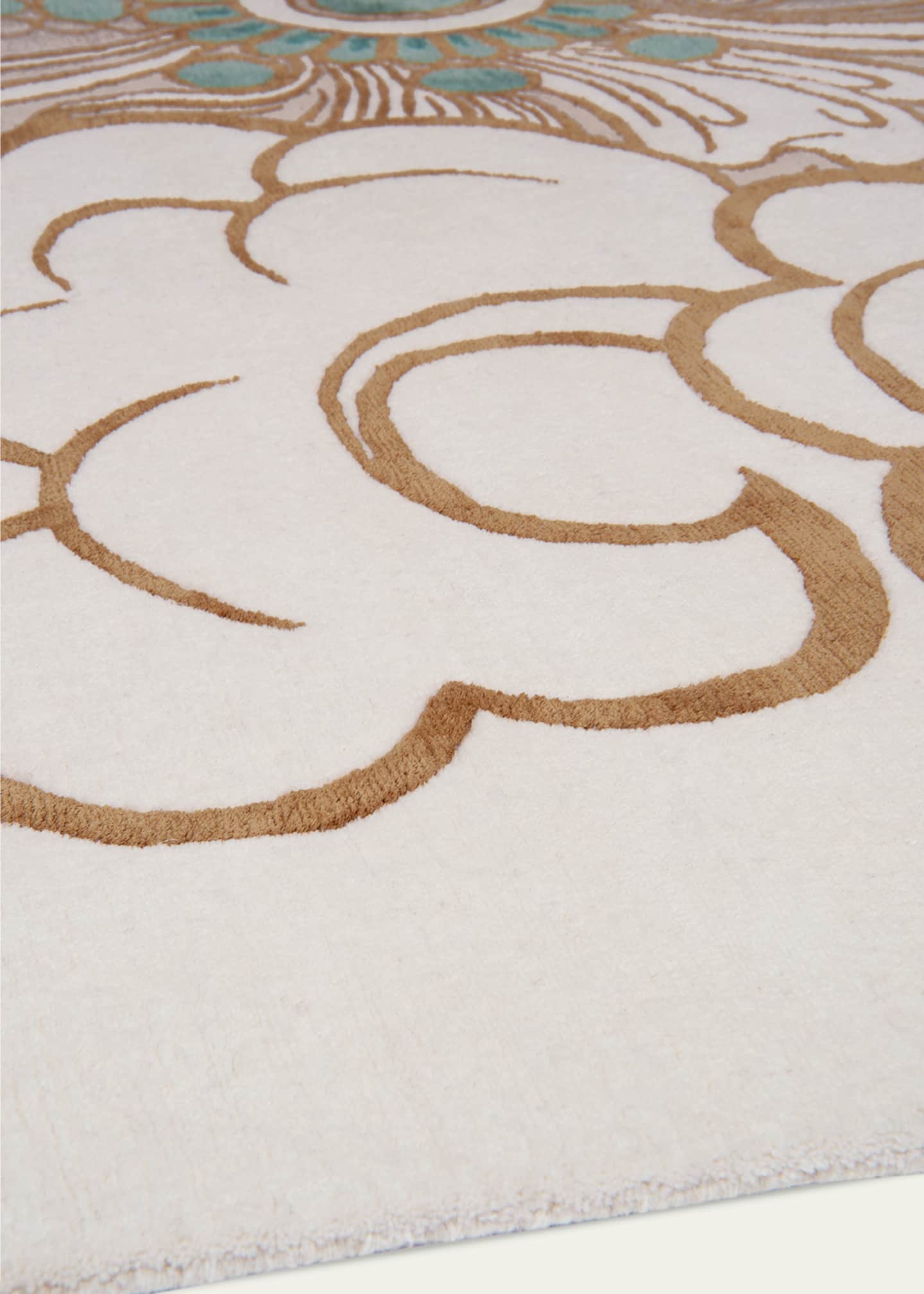 The Rug Company x Guo Pei Dragon Mist Hand-Knotted Rug, 6' x 9' Image 3 of 3
