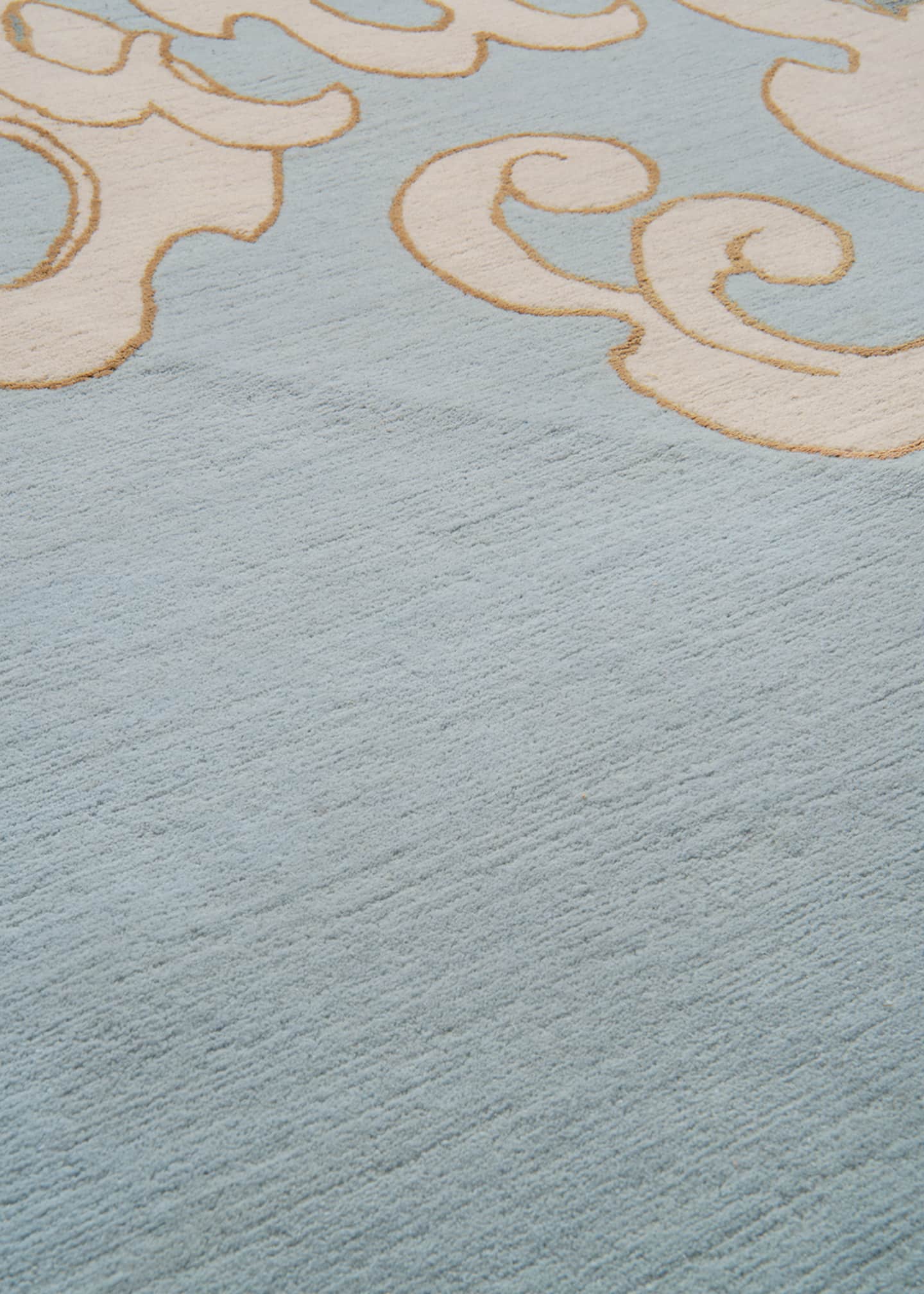 The Rug Company x Guo Pei Tempest Day Hand-Knotted Rug, 6' x 9' Image 2 of 3