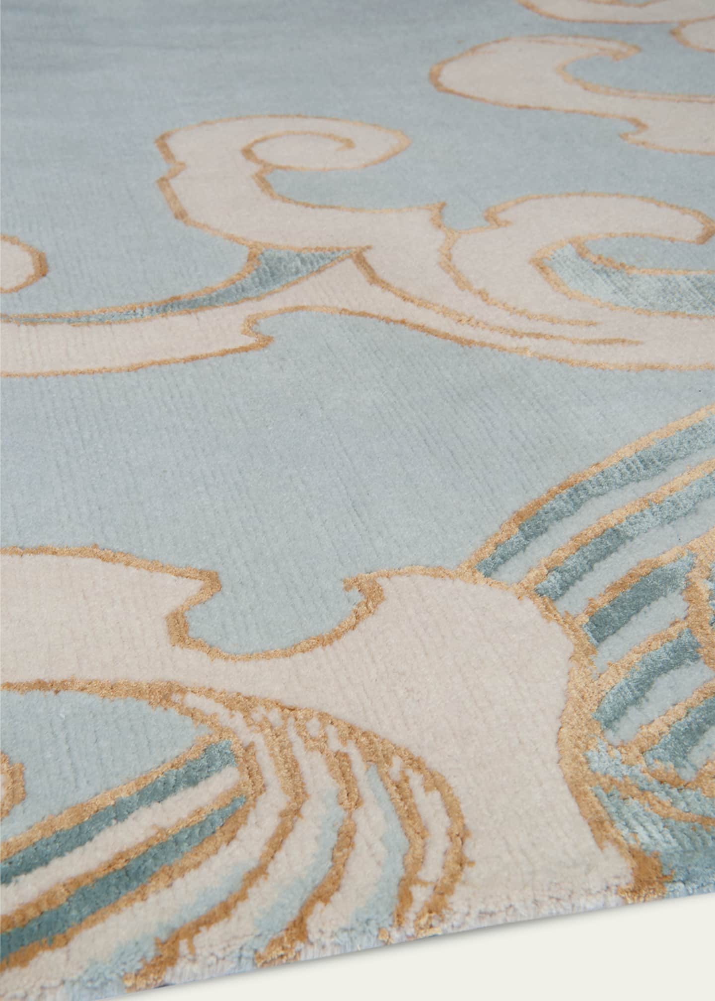 The Rug Company x Guo Pei Tempest Day Hand-Knotted Rug, 6' x 9' Image 3 of 3