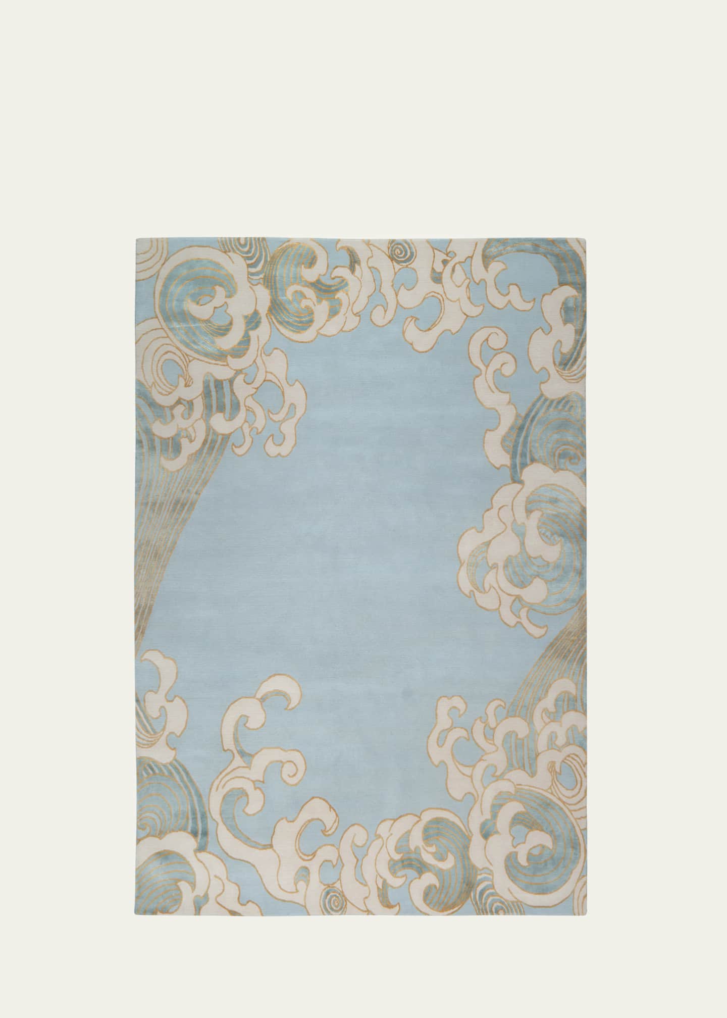 The Rug Company x Guo Pei Tempest Day Hand-Knotted Rug, 6' x 9' Image 1 of 3