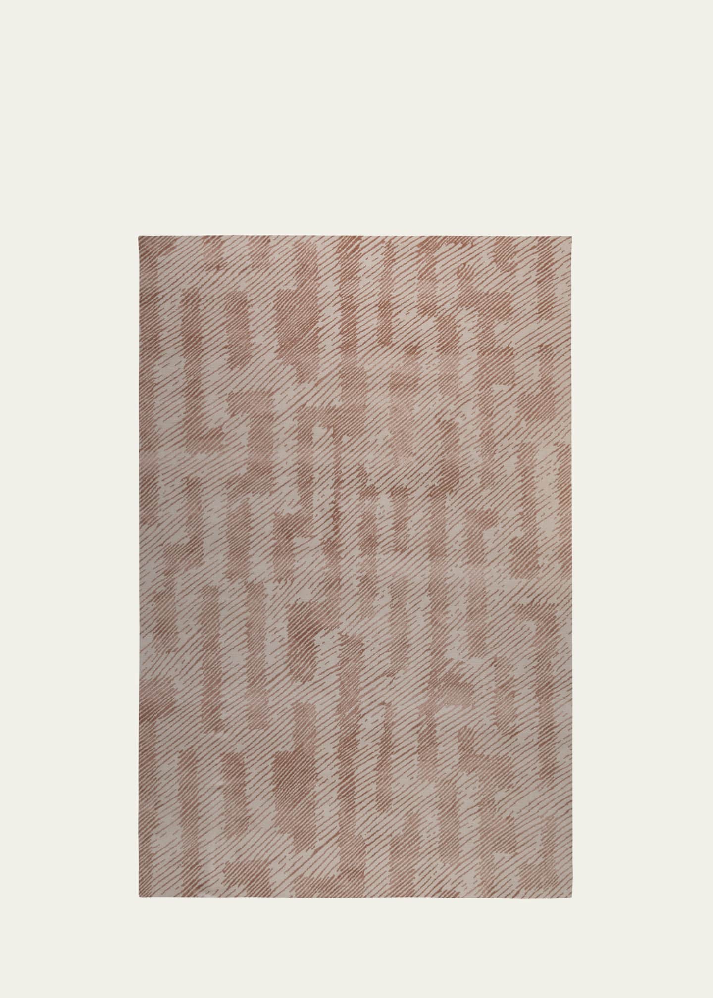 The Rug Company x Kelly Wearstler Verge Clay Hand-Knotted Rug, 8' x 10' Image 1 of 3