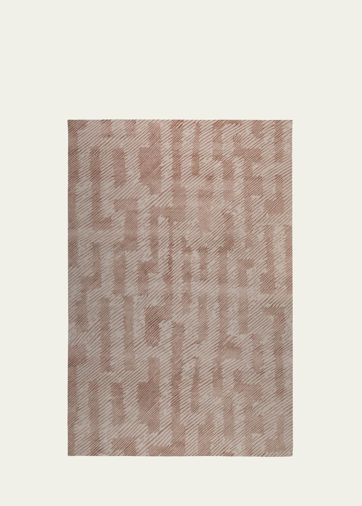 The Rug Company x Kelly Wearstler Verge Clay Hand-Knotted Rug, 9' x 12' Image 1 of 3