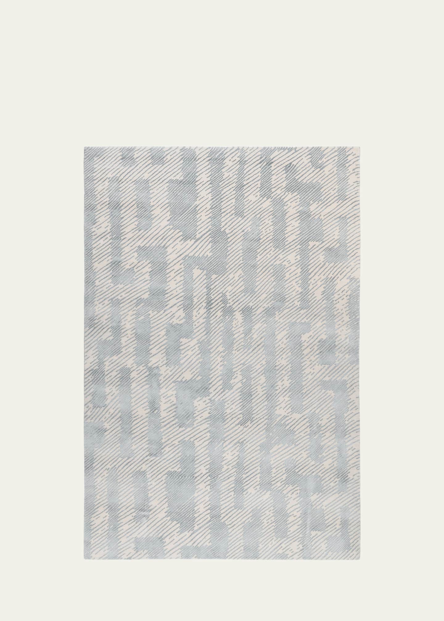 The Rug Company x Kelly Wearstler Verge Ice Hand-Knotted Rug, 8' x 10' Image 1 of 3
