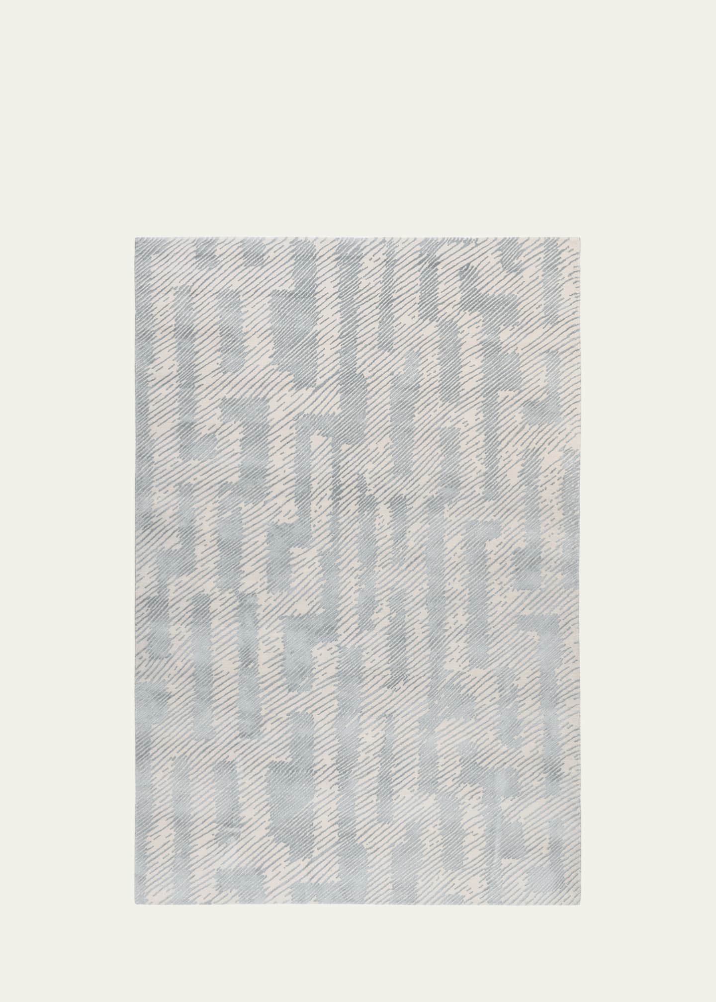 The Rug Company x Kelly Wearstler Verge Ice Hand-Knotted Rug, 9' x 12' Image 1 of 3