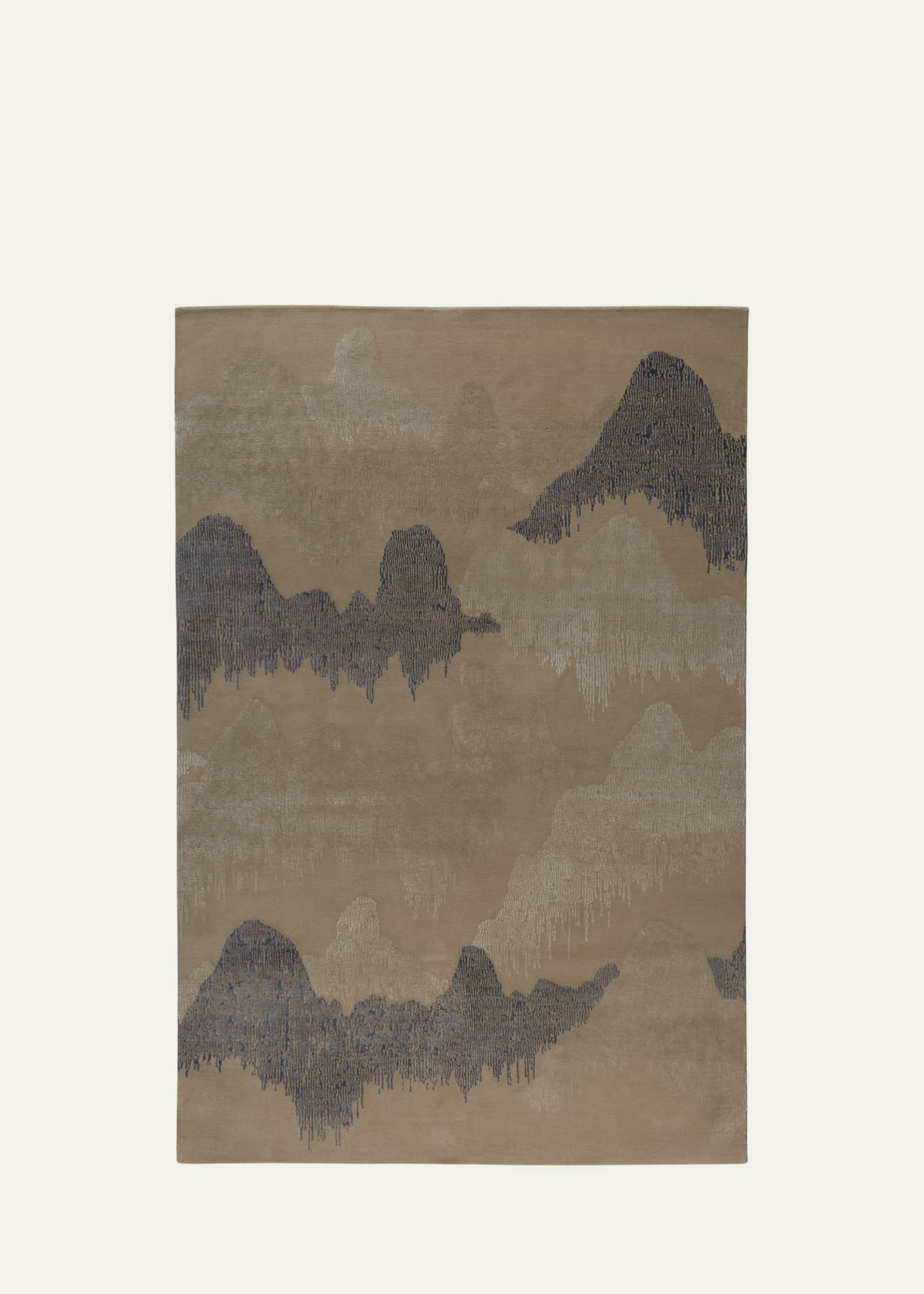 The Rug Company x Kelly Wearstler Cascadia Fawn Hand-Knotted Rug, 6' x 9' Image 1 of 3