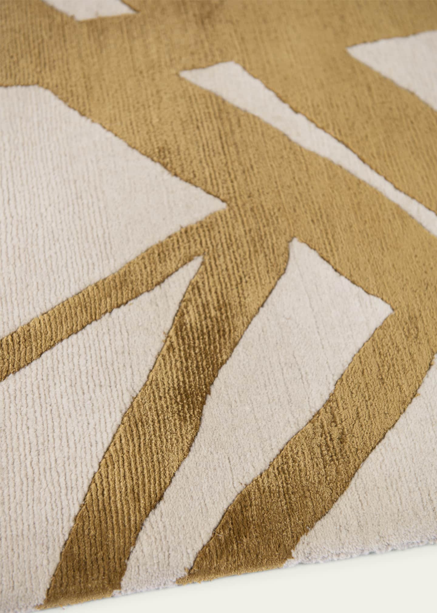 The Rug Company x Kelly Wearstler Channels Copper Hand-Knotted Rug, 6' x 9' Image 3 of 3