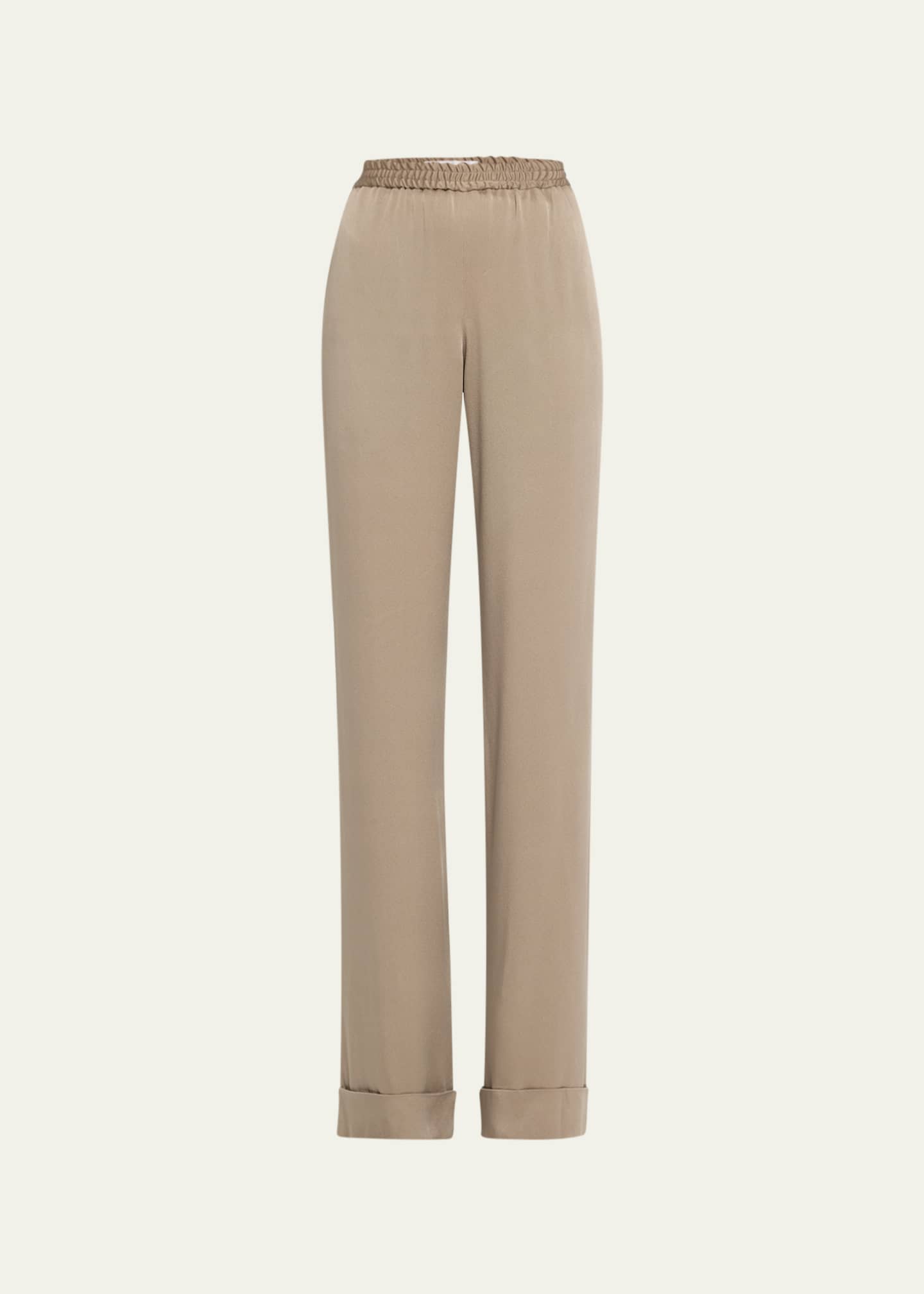 Michael Kors Collection Pajama Cuffed Pants - Bergdorf Goodman