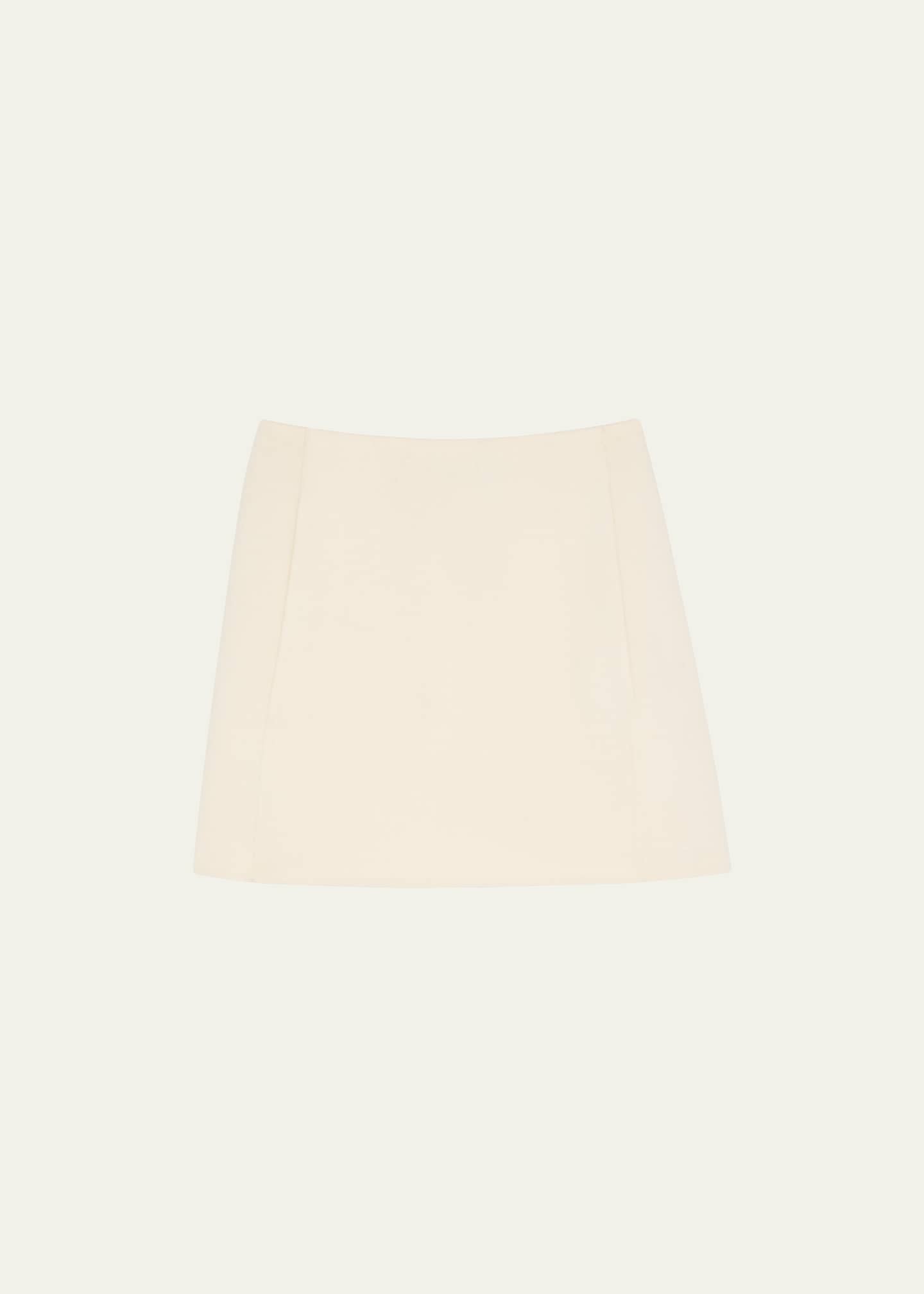 Theory High-Waist Mini Skirt - Bergdorf Goodman